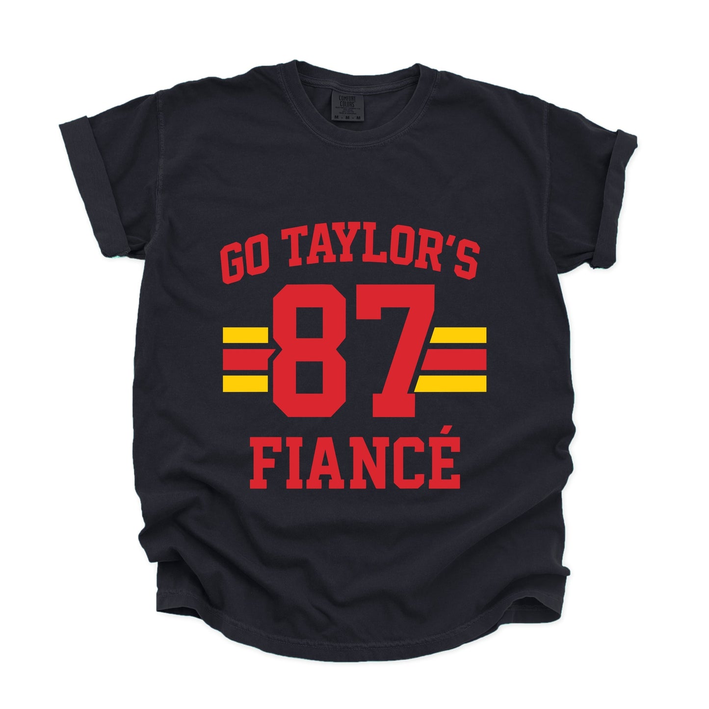 Go Taylor's Fiance 87 - Womens Garment Dyed Tee