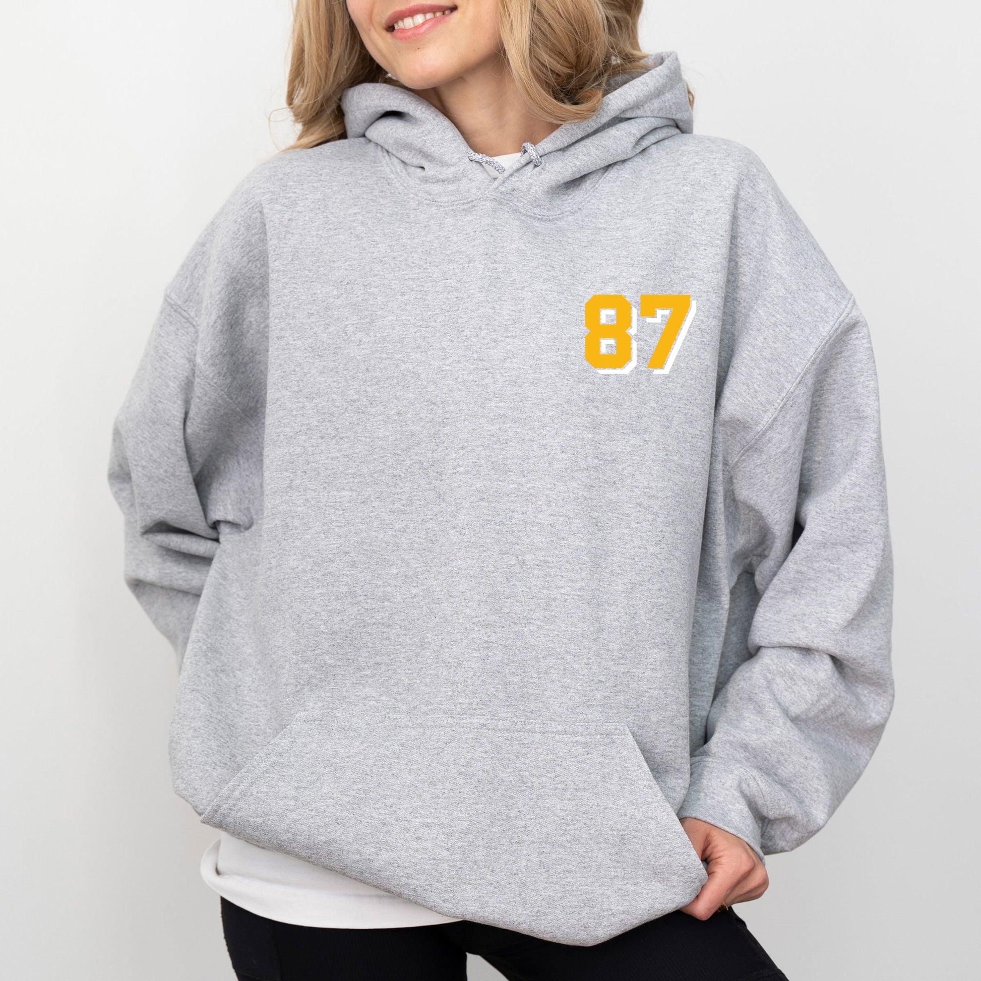 Go Taylor's Fiancé Yellow  - Womens Hoodie