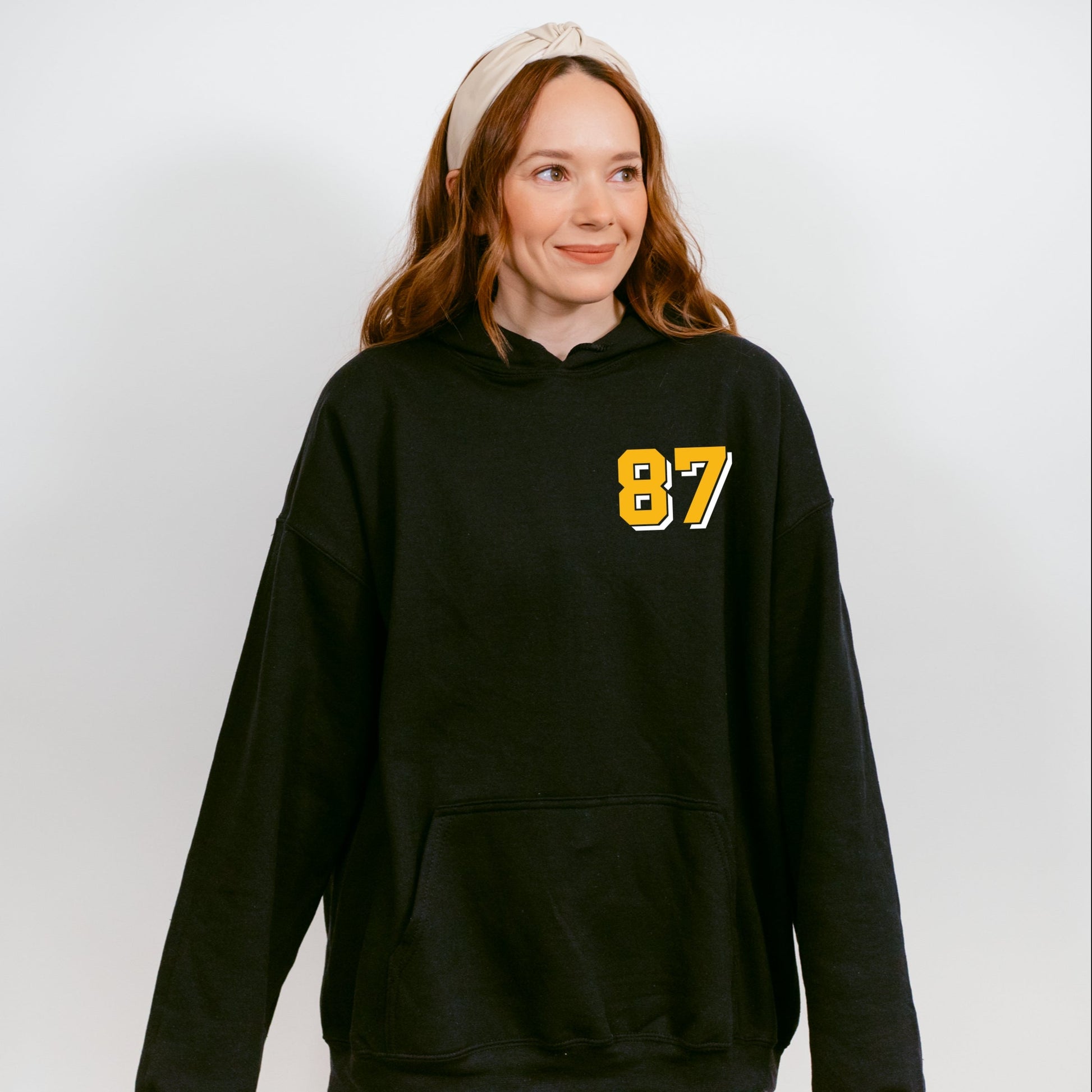 Go Taylor's Fiancé Yellow  - Womens Hoodie