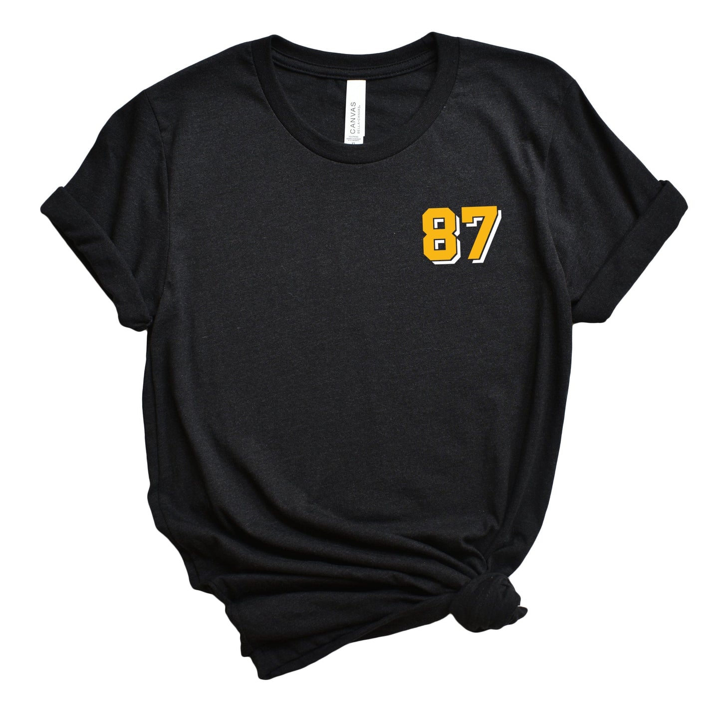 Taylor's Fiancé Number 87 Front And Back - Womens Short Sleeve Tee