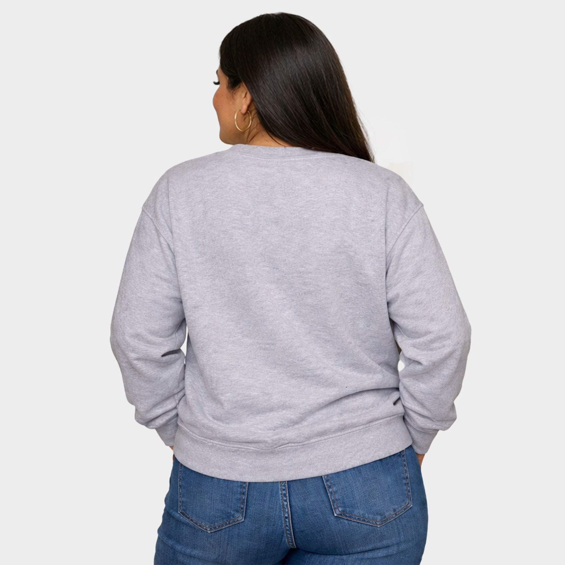 Fall and Football - Women's Plus Sized Graphic Sweatshirt