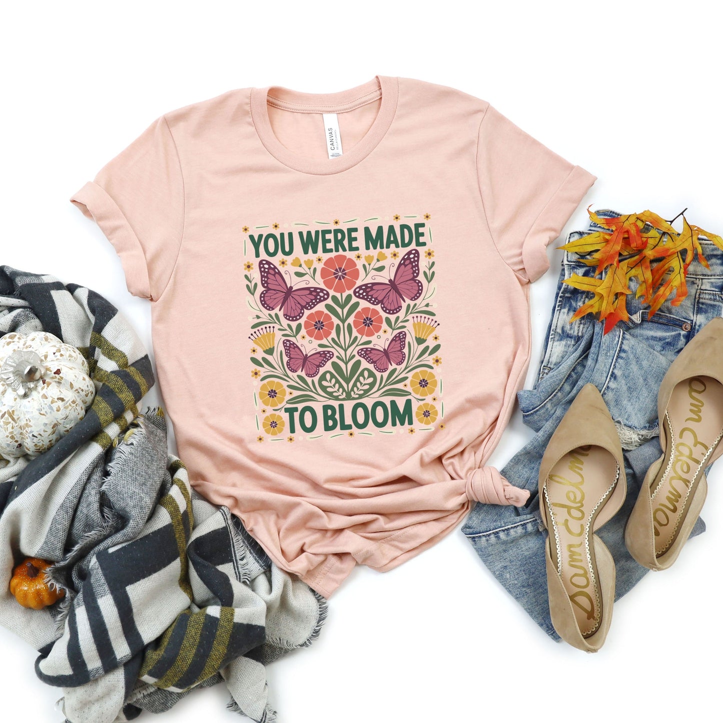 You Were Made To Bloom - Women's Short Sleeve Graphic T-Shirt
