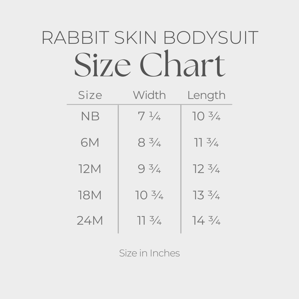 Baby Short Sleeve Graphic Bodysuit - size guide