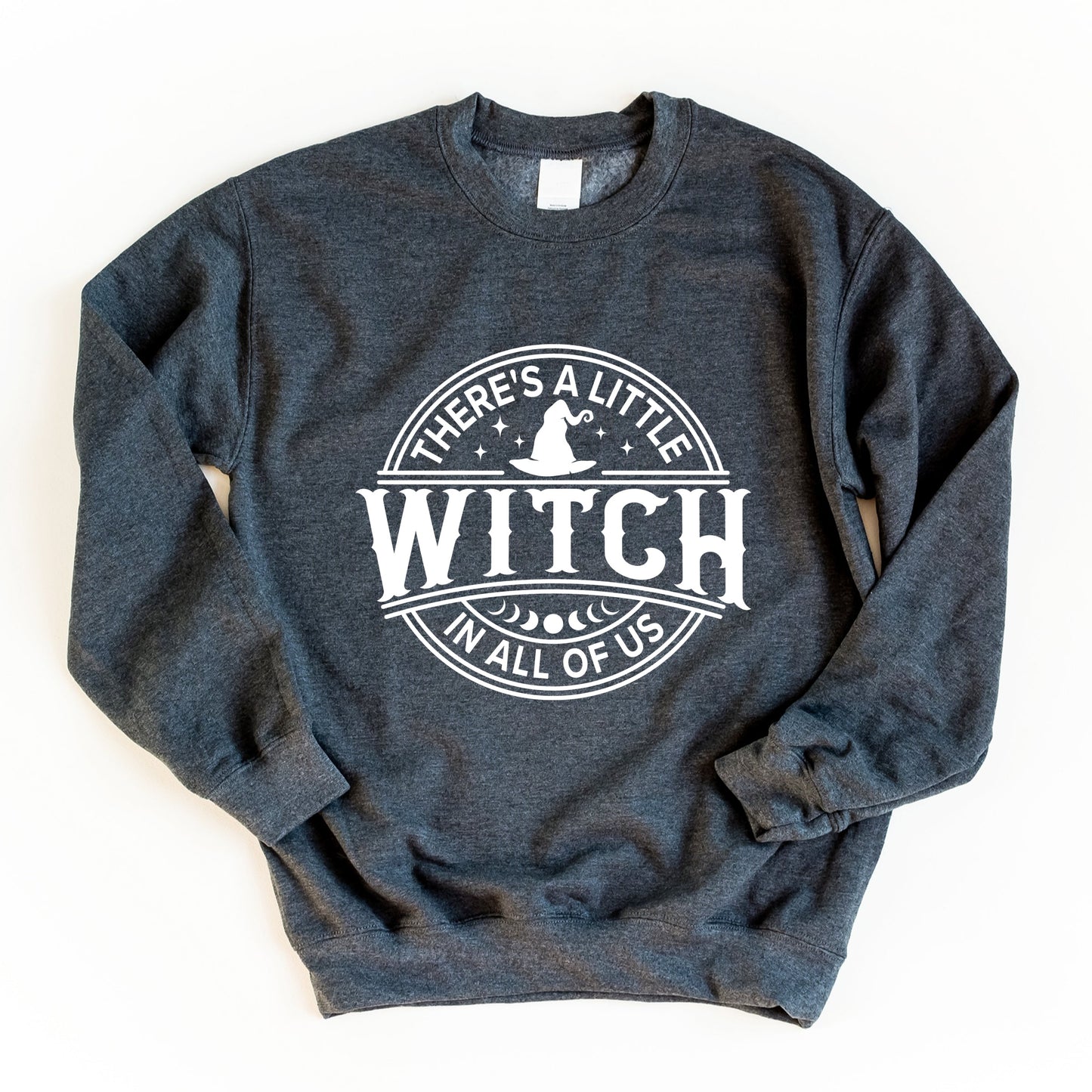 A Little Witch In All Of Us -  Womens Graphic Sweatshirt