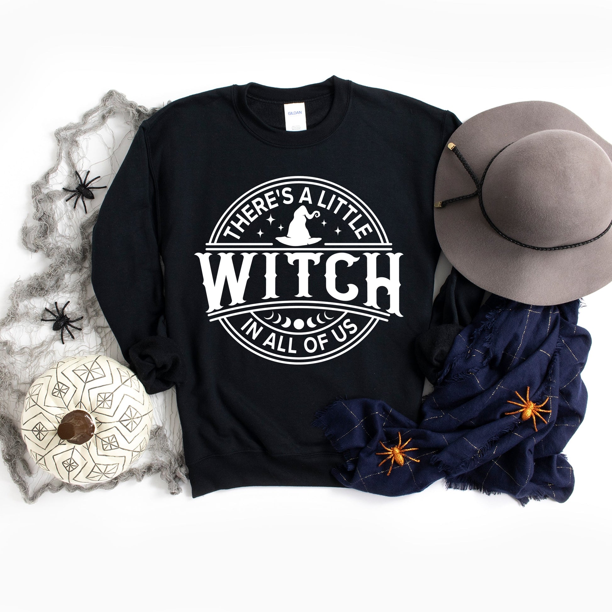 A Little Witch In All Of Us -  Womens Graphic Sweatshirt