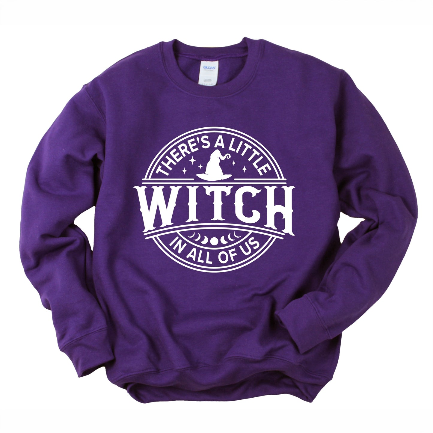 A Little Witch In All Of Us -  Womens Graphic Sweatshirt