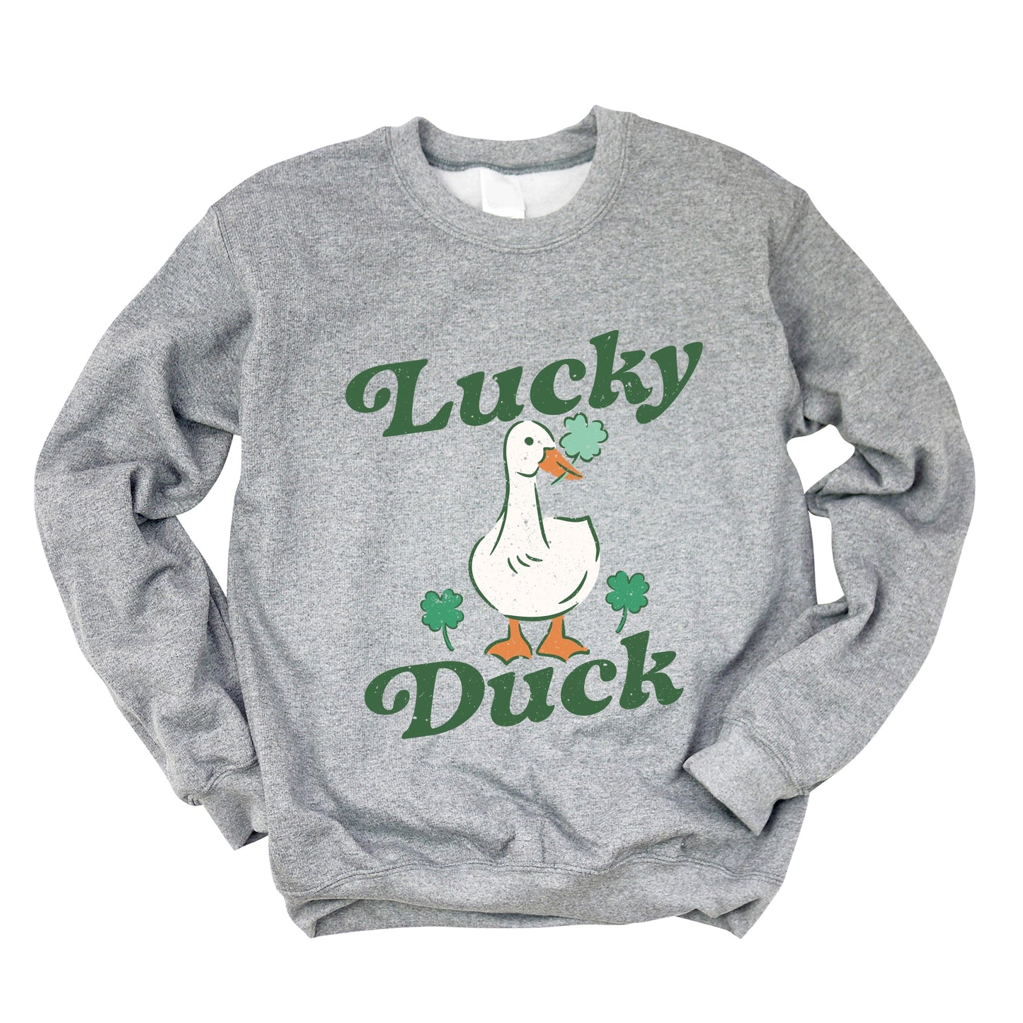 Lucky Duck - Women's Graphic Sweatshirt