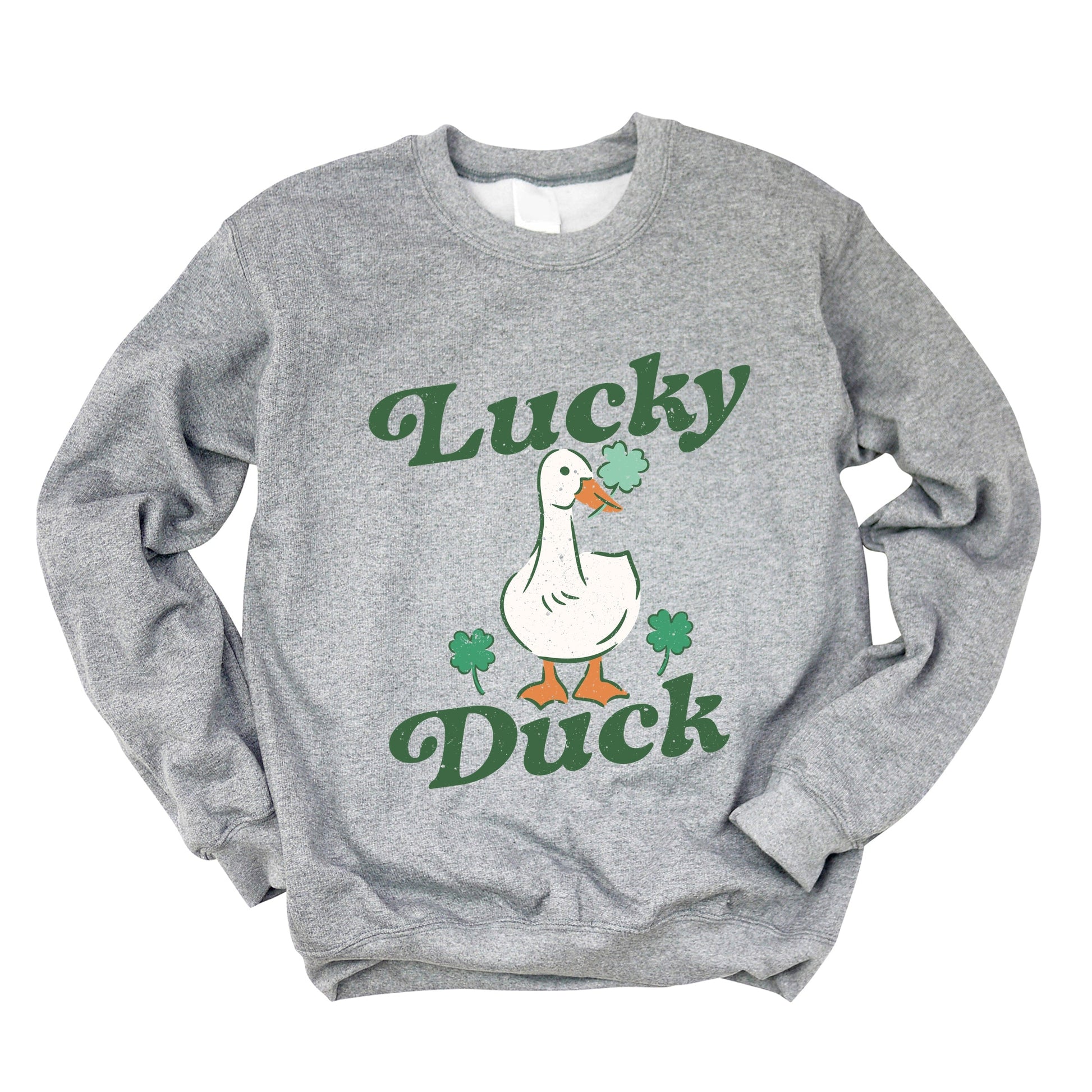Lucky Duck - Women's Graphic Sweatshirt