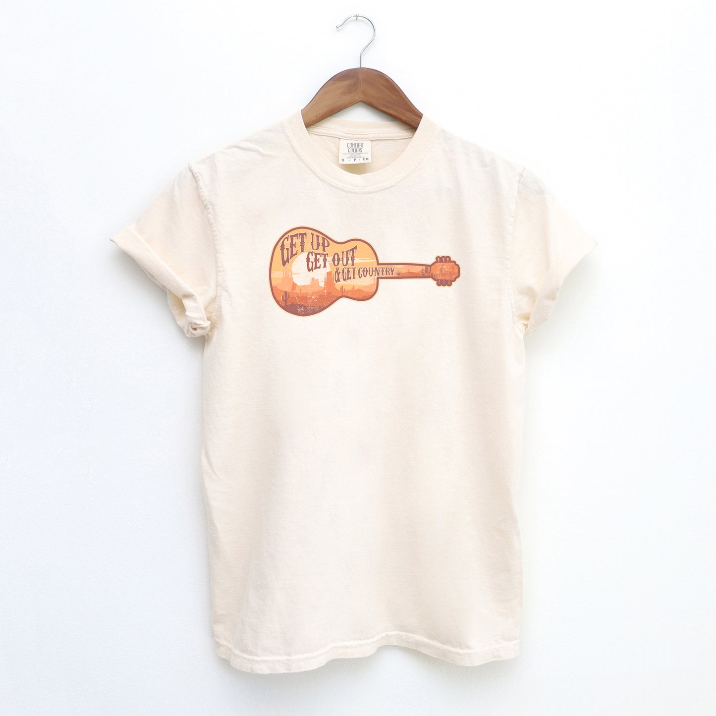 Get Up Get Out Get Country | Garment Dyed Tee