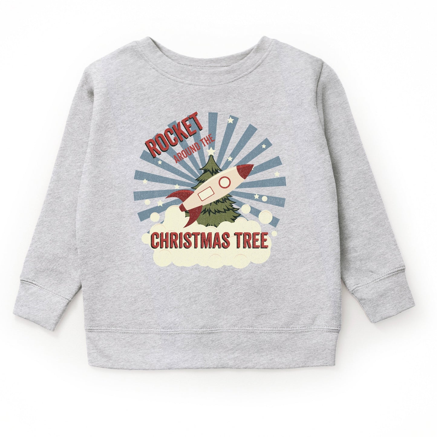 Rocket Around The Christmas Tree - Youth Graphic Sweatshirt