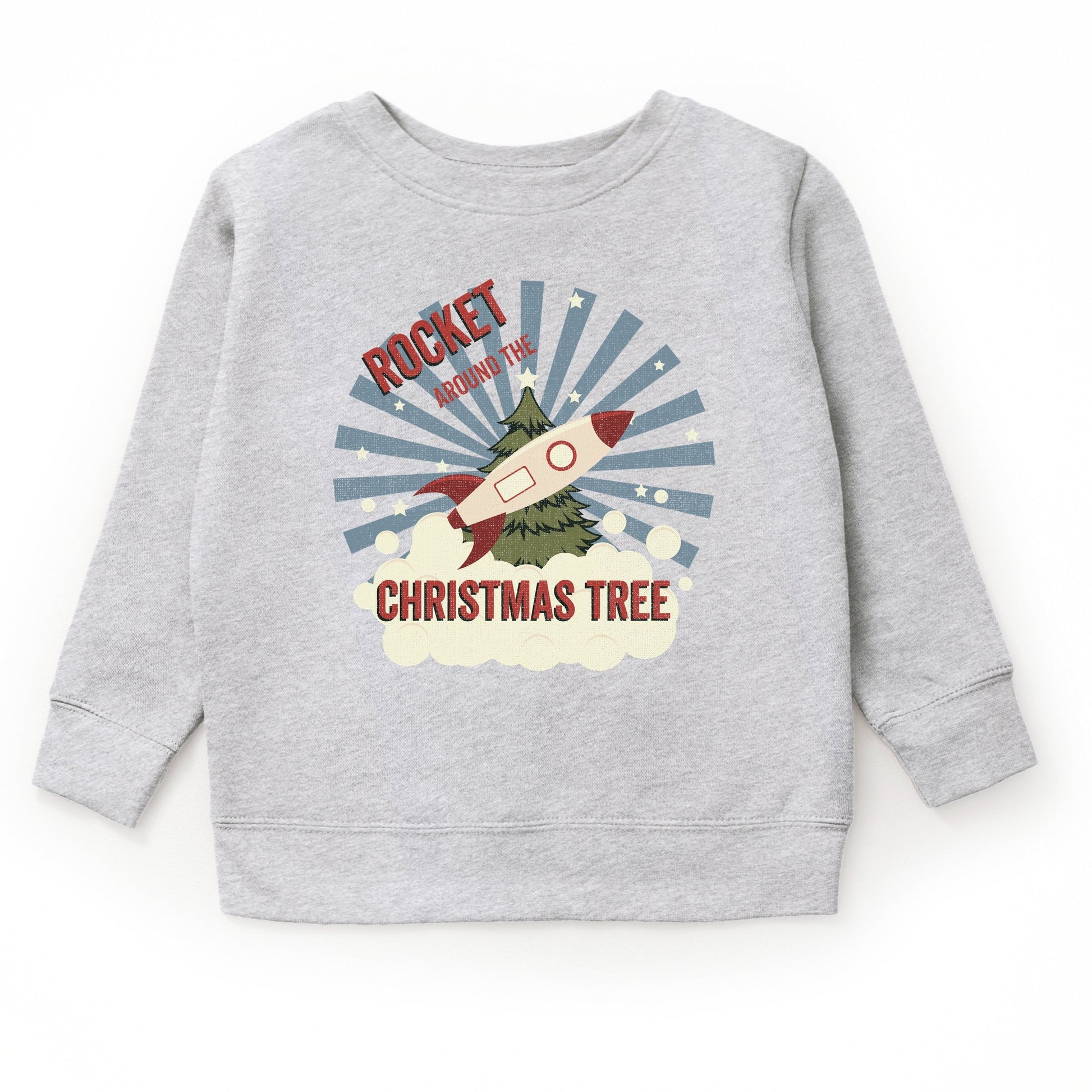 Rocket Around The Christmas Tree - Youth Graphic Sweatshirt