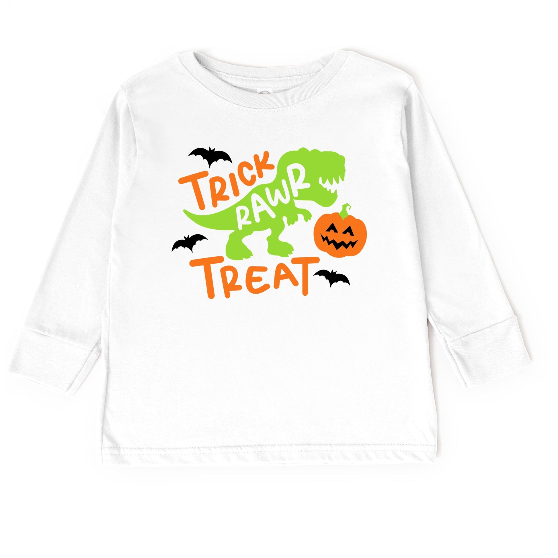 Trick Rawr Treat - Toddler Long Sleeve Graphic Tee