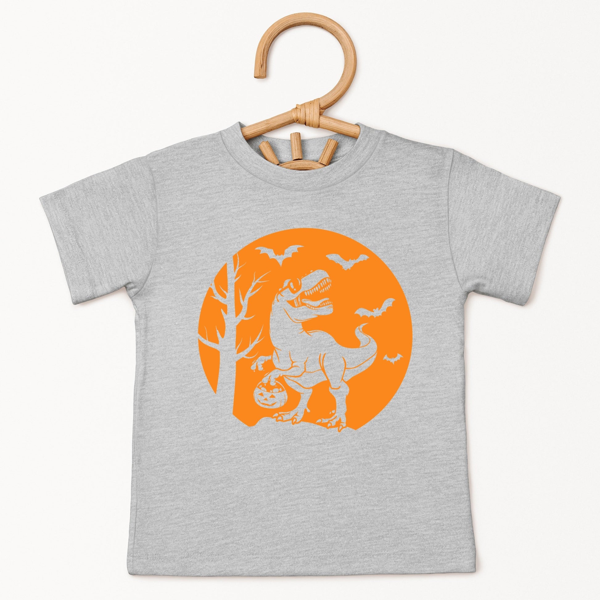Dinosaur Moon - Toddler Short Sleeve Graphic T-Shirt