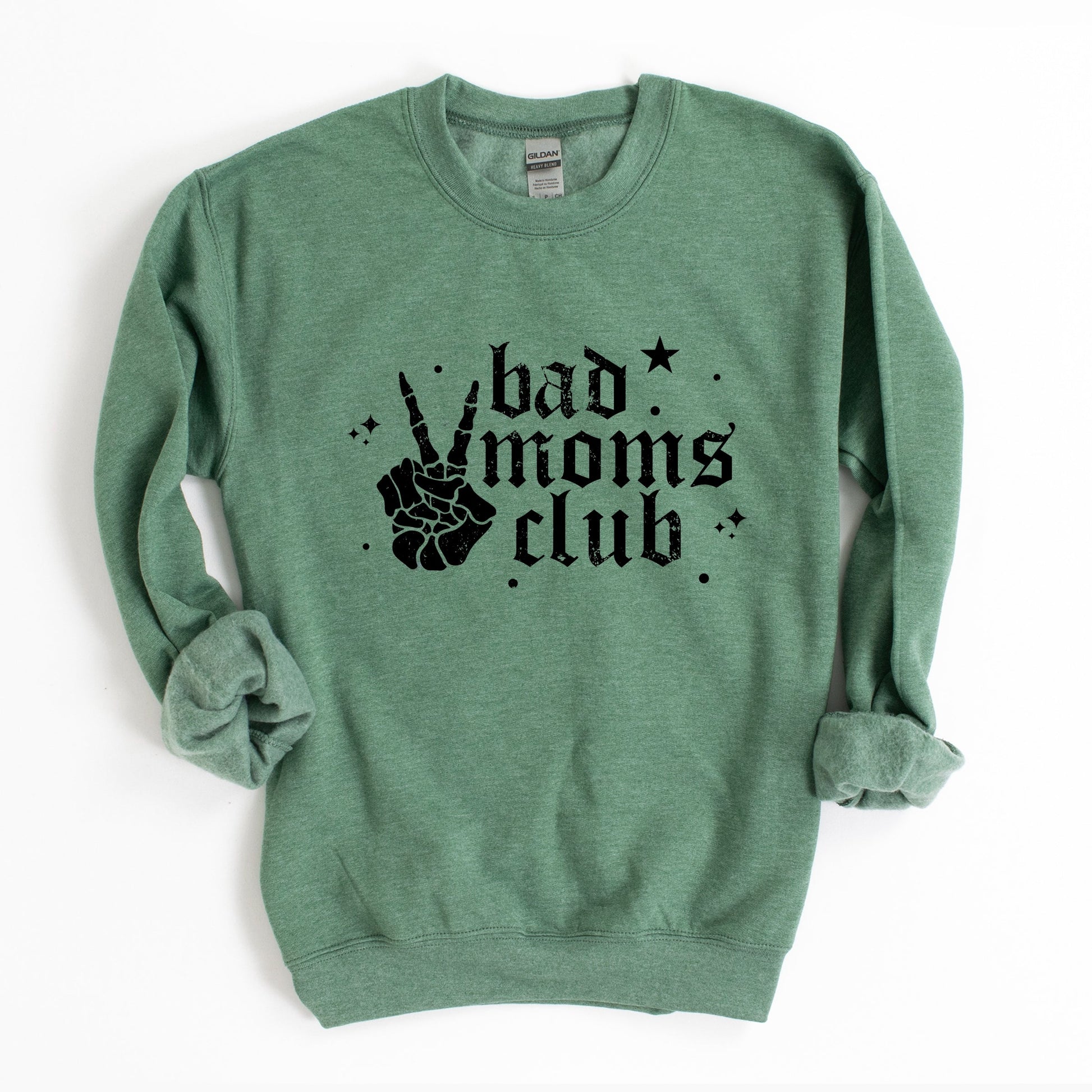 Bad Moms Club Skeleton - Women's Graphic Sweatshirt