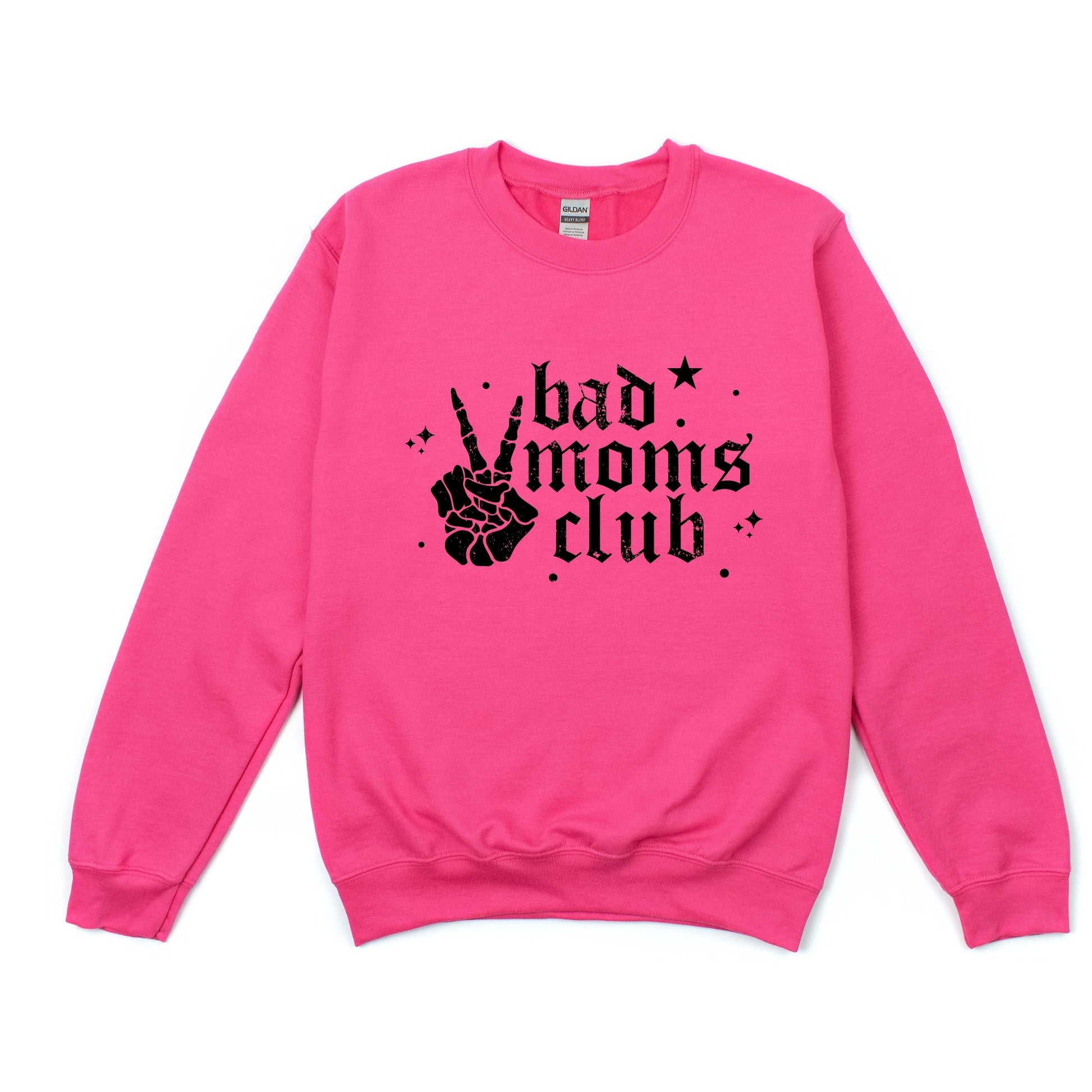 Bad Moms Club Skeleton - Women's Graphic Sweatshirt