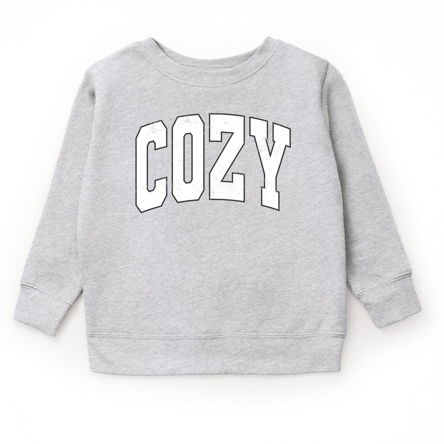 Cozy Worn Varsity - Kids Youth Sweatshirt