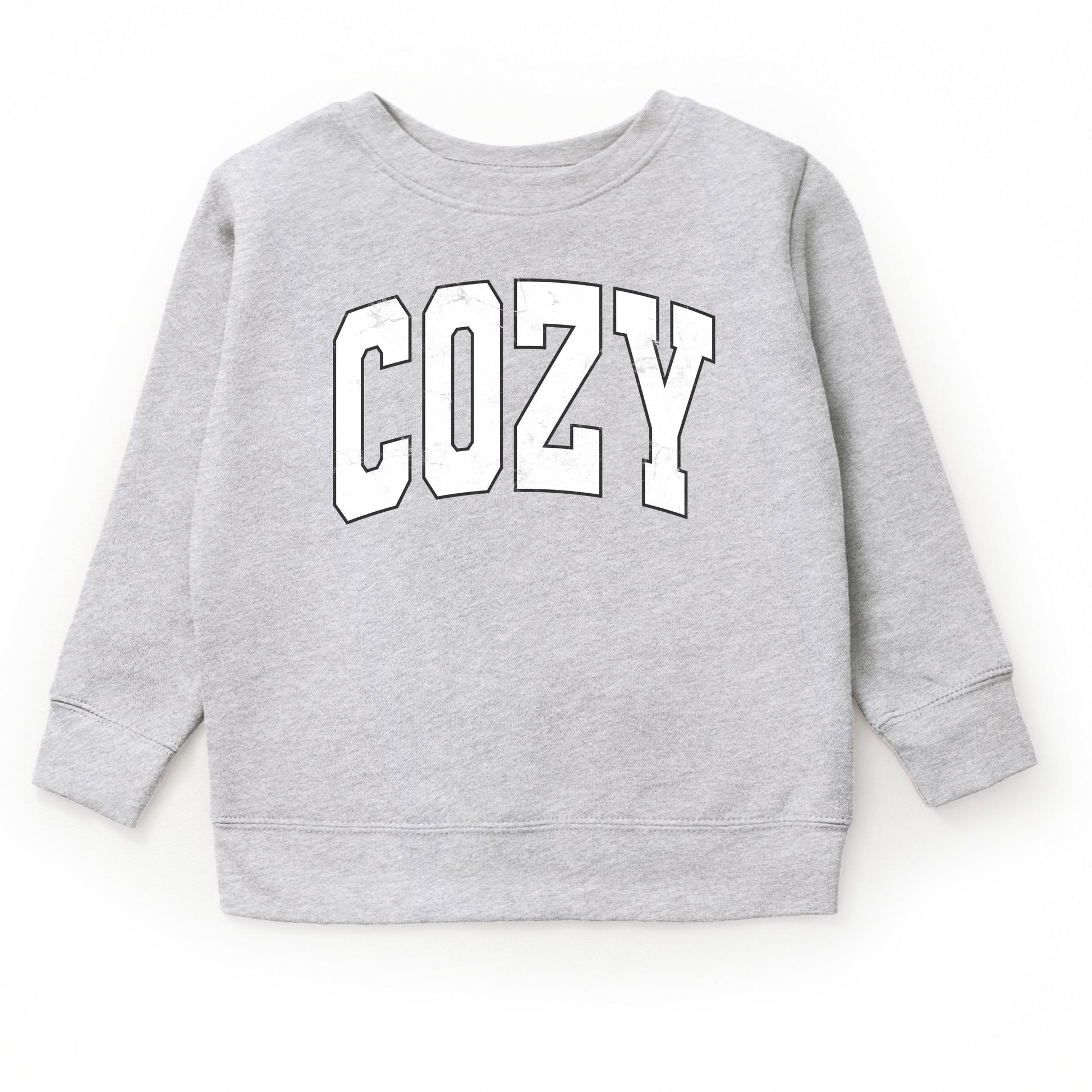 Cozy Worn Varsity - Kids Youth Sweatshirt