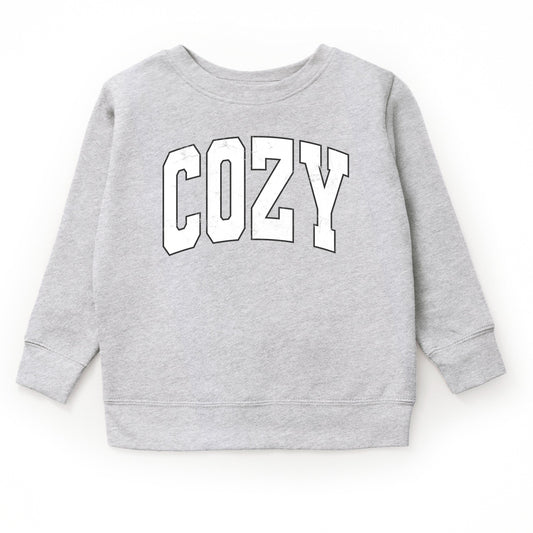 Cozy Worn Varsity - Kids Youth Sweatshirt