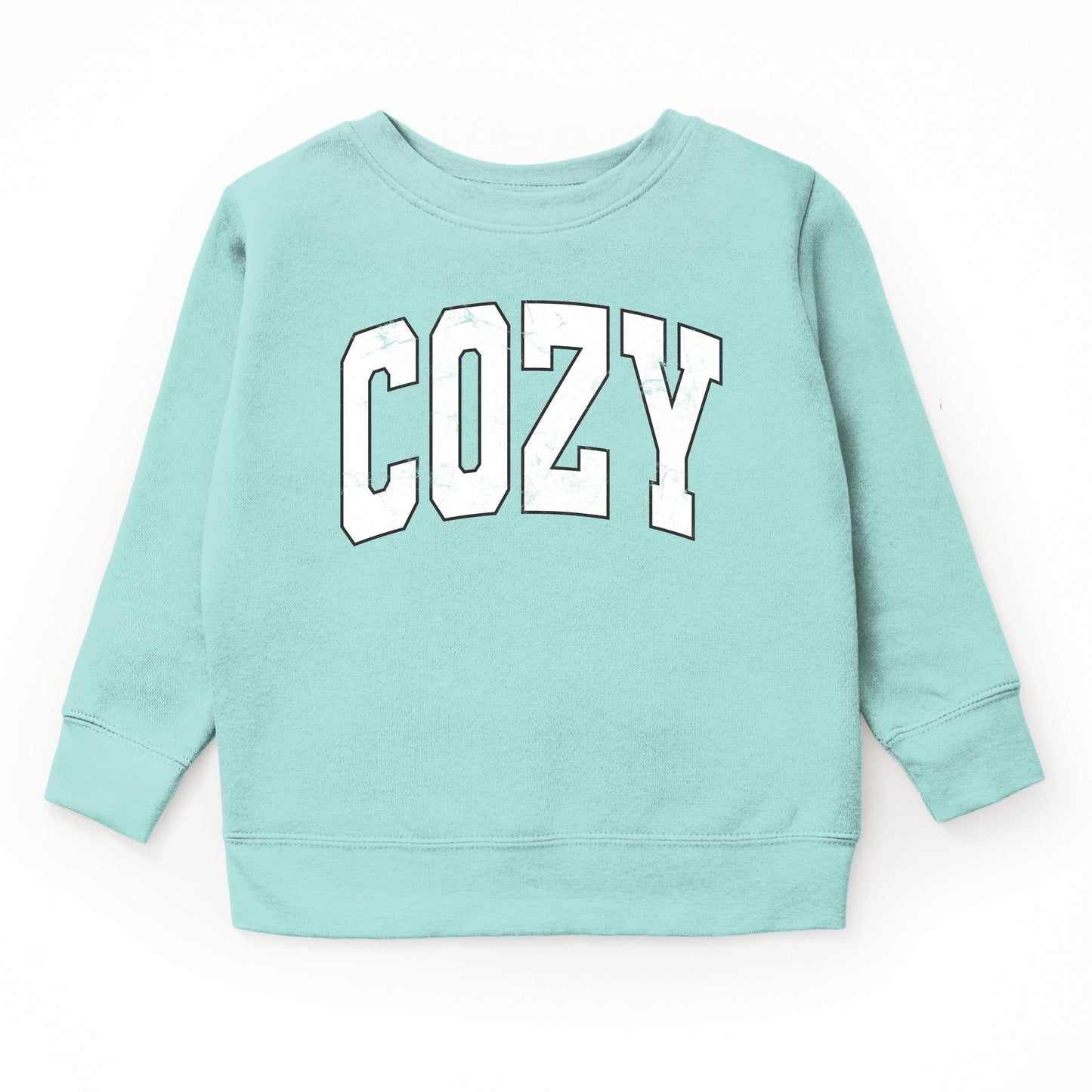 Cozy Worn Varsity - Kids Youth Sweatshirt