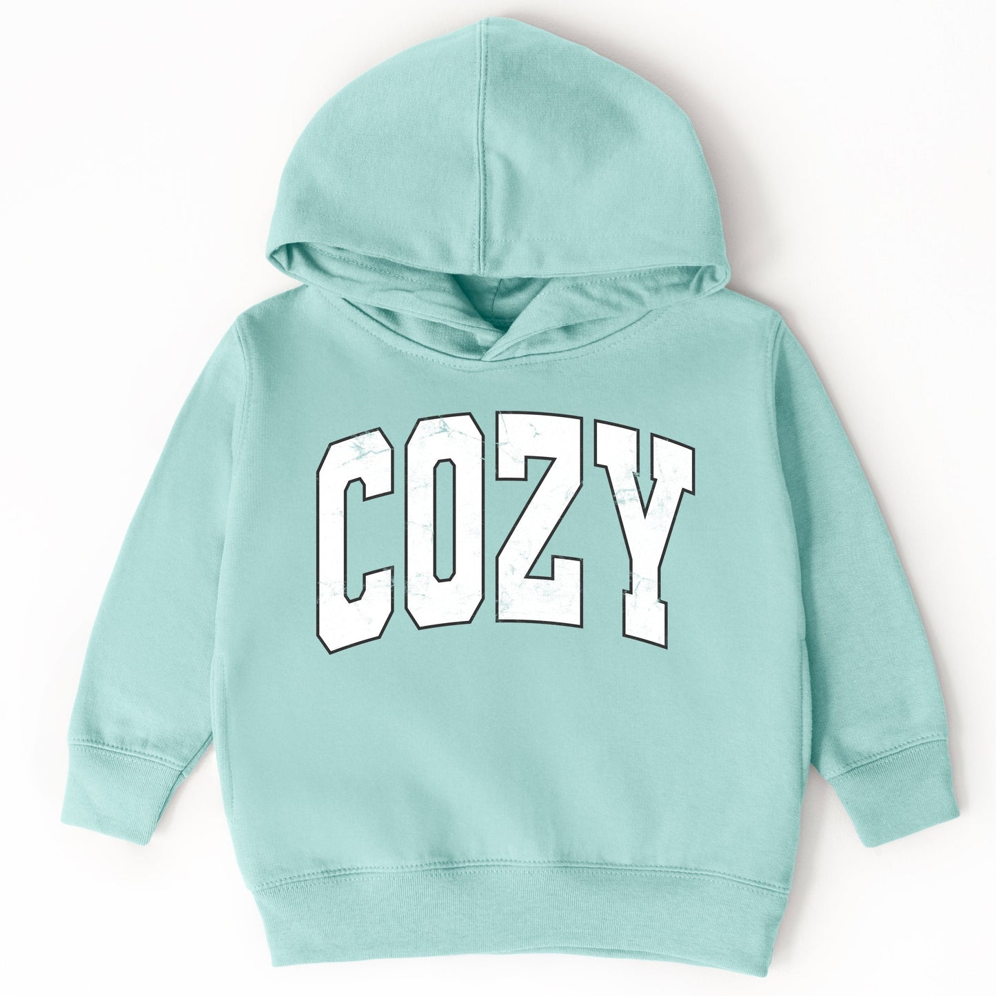Cozy Worn Varsity - Toddler Hoodie