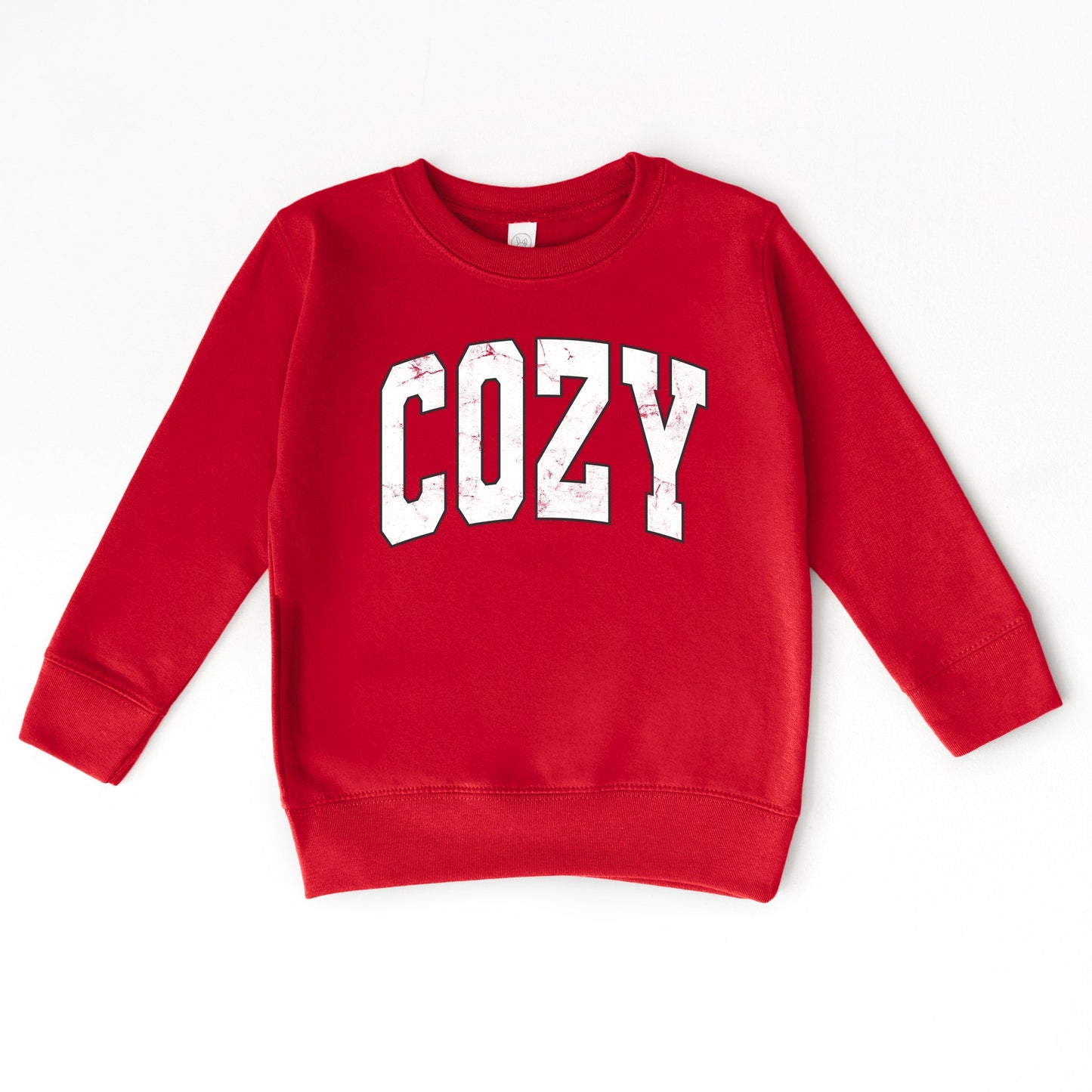 Cozy Worn Varsity - Kids Toddler Sweatshirt