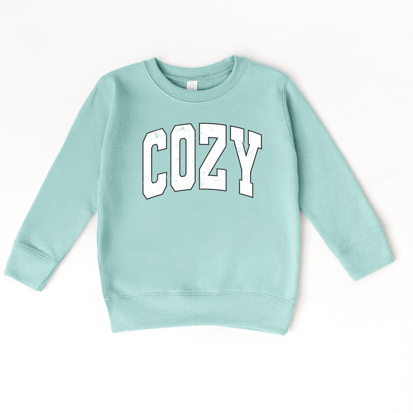 Cozy Worn Varsity - Kids Toddler Sweatshirt