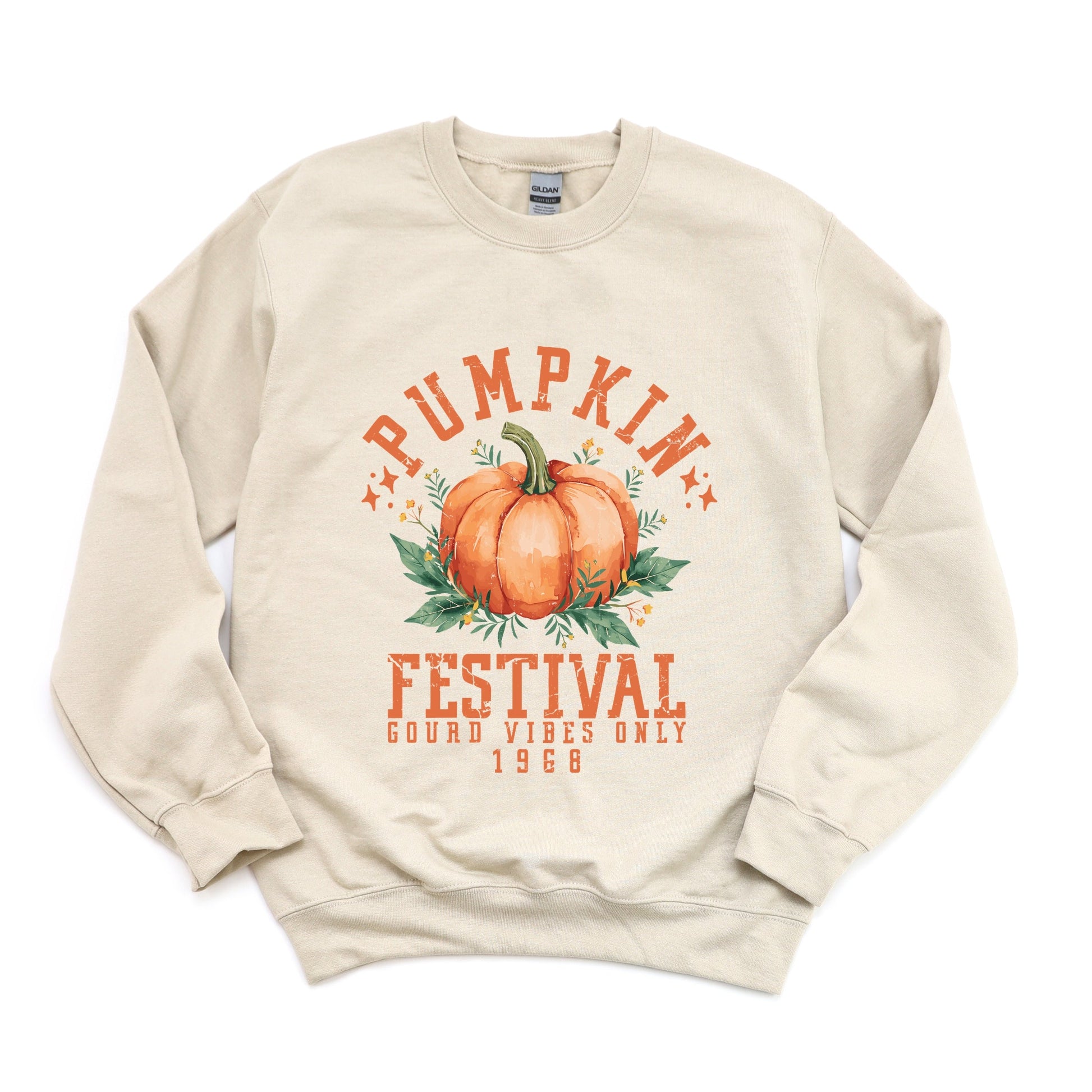 Pumpkin Festival Gourd Vibes - Women's Graphic Sweatshirt