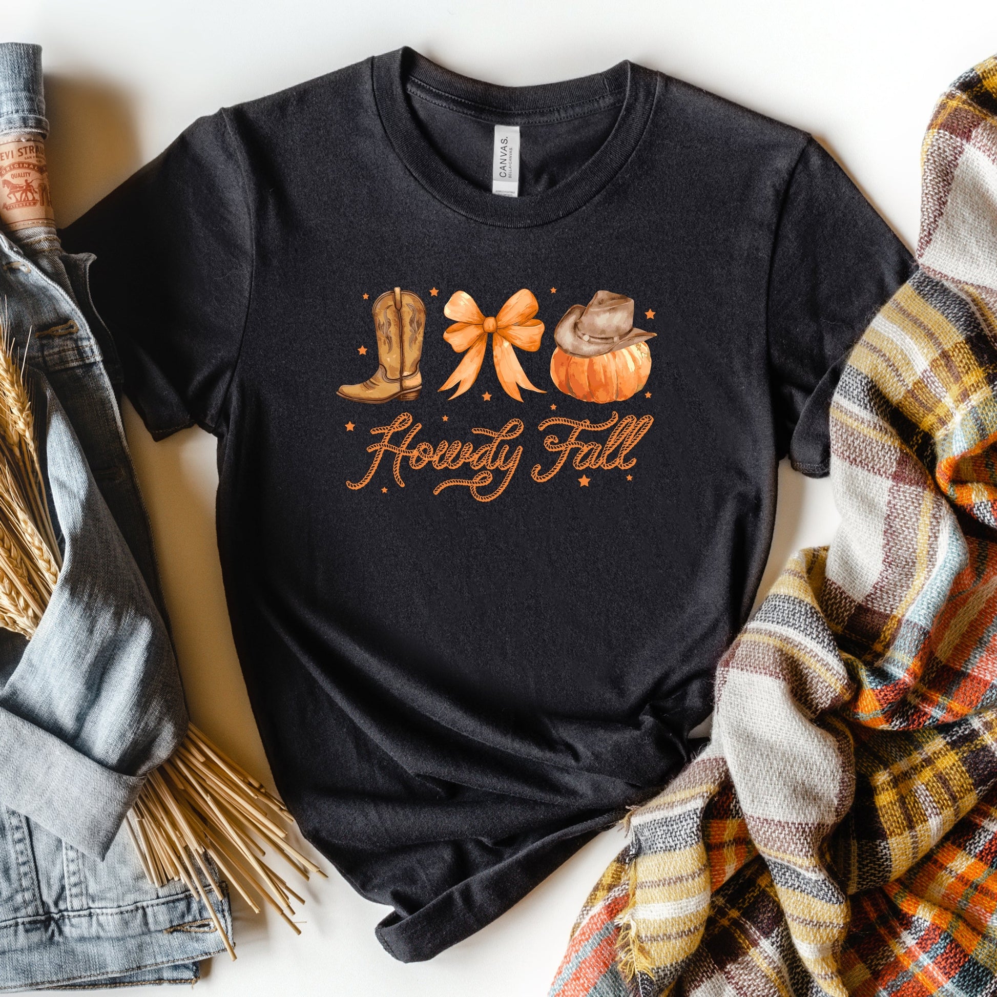 Coquette Howdy Fall - Women's Short Sleeve Graphic T-Shirt