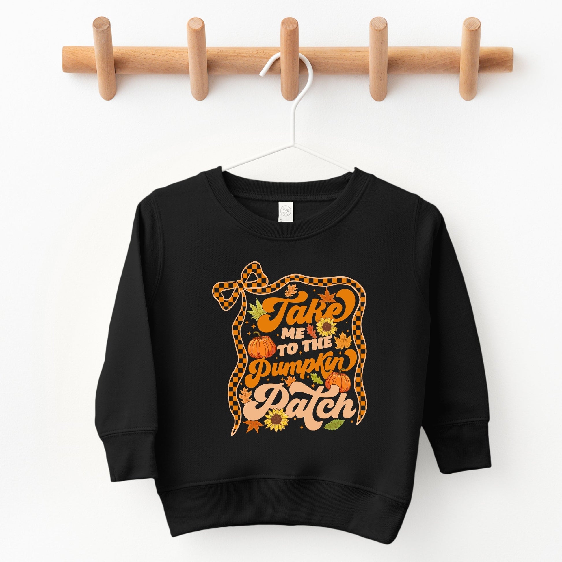 Coquette Take Me To The Pumpkin Patch - Toddler Graphic Sweatshirt and Youth Graphic Sweatshirt