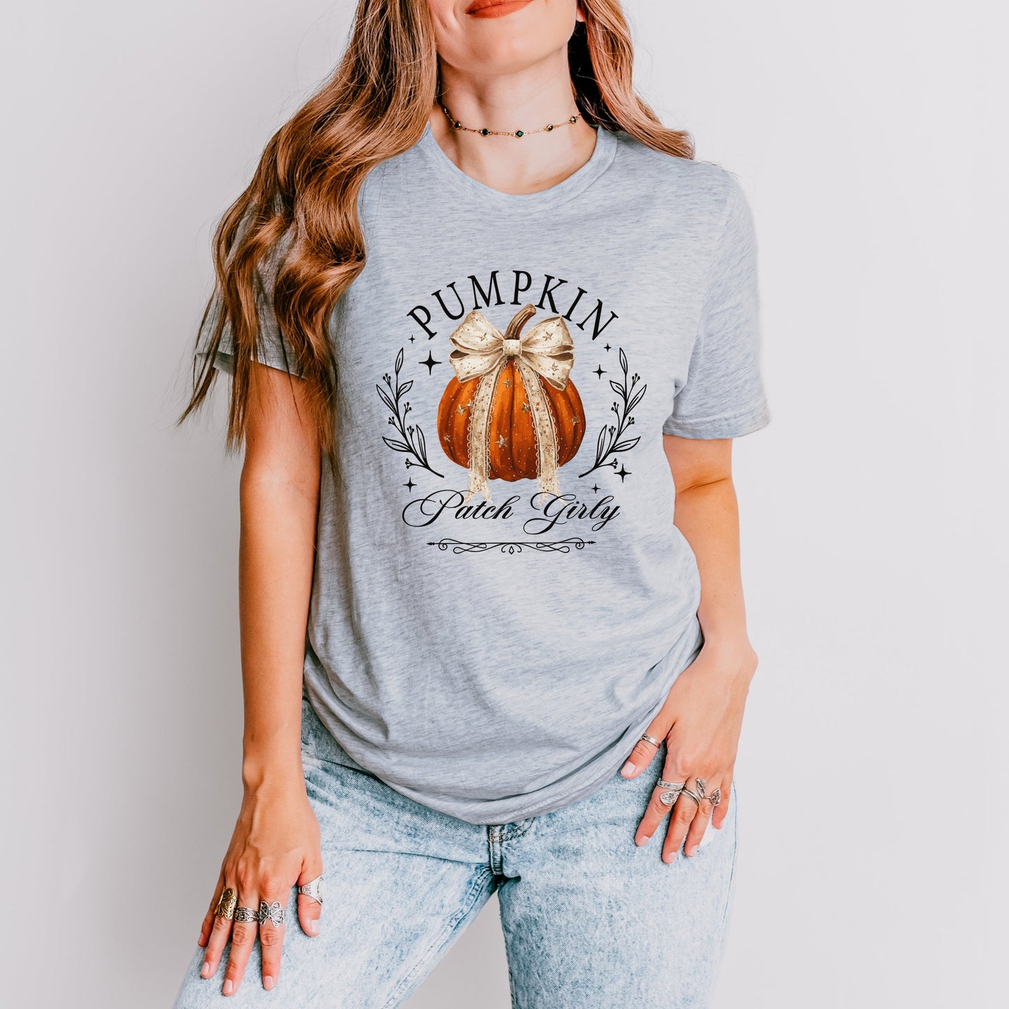 Coquette Pumpkin Patch Girly - Women's Short Sleeve Graphic T-Shirt