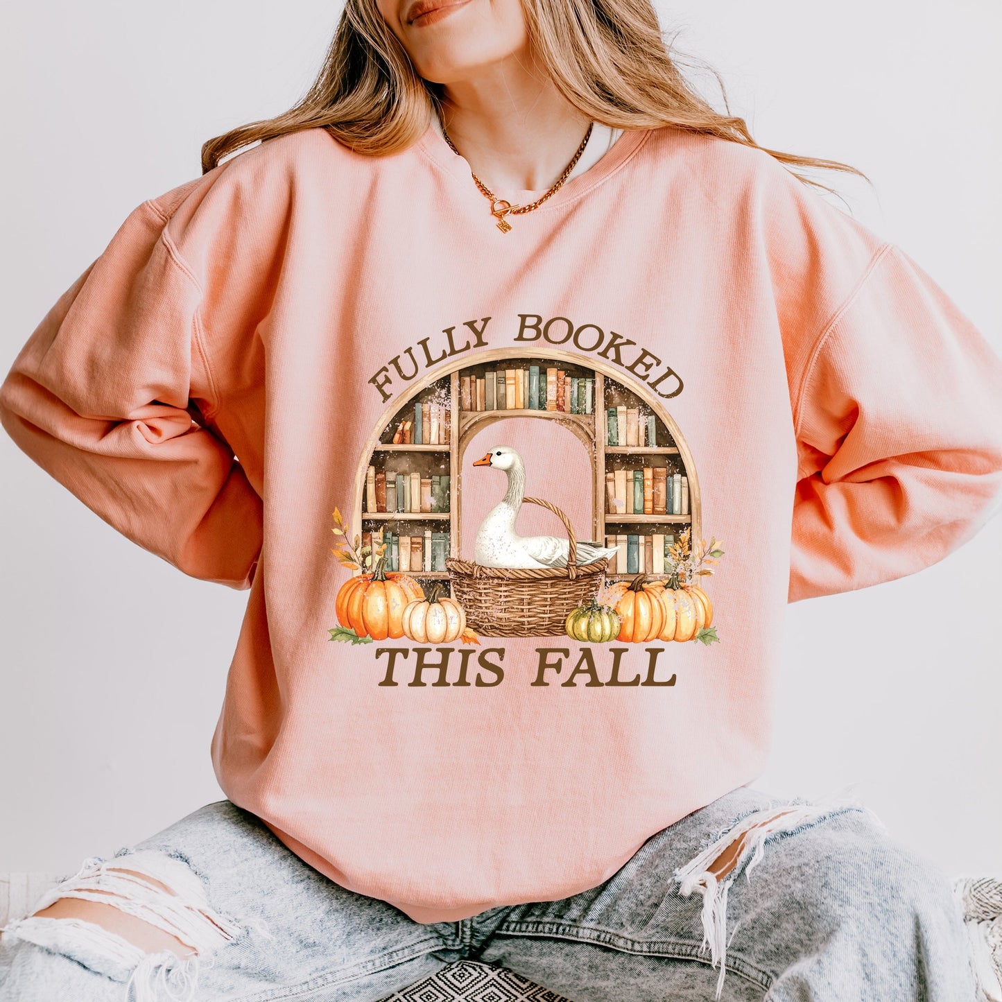Fully Booked This Fall - Lightweight Garment Dyed Sweatshirt