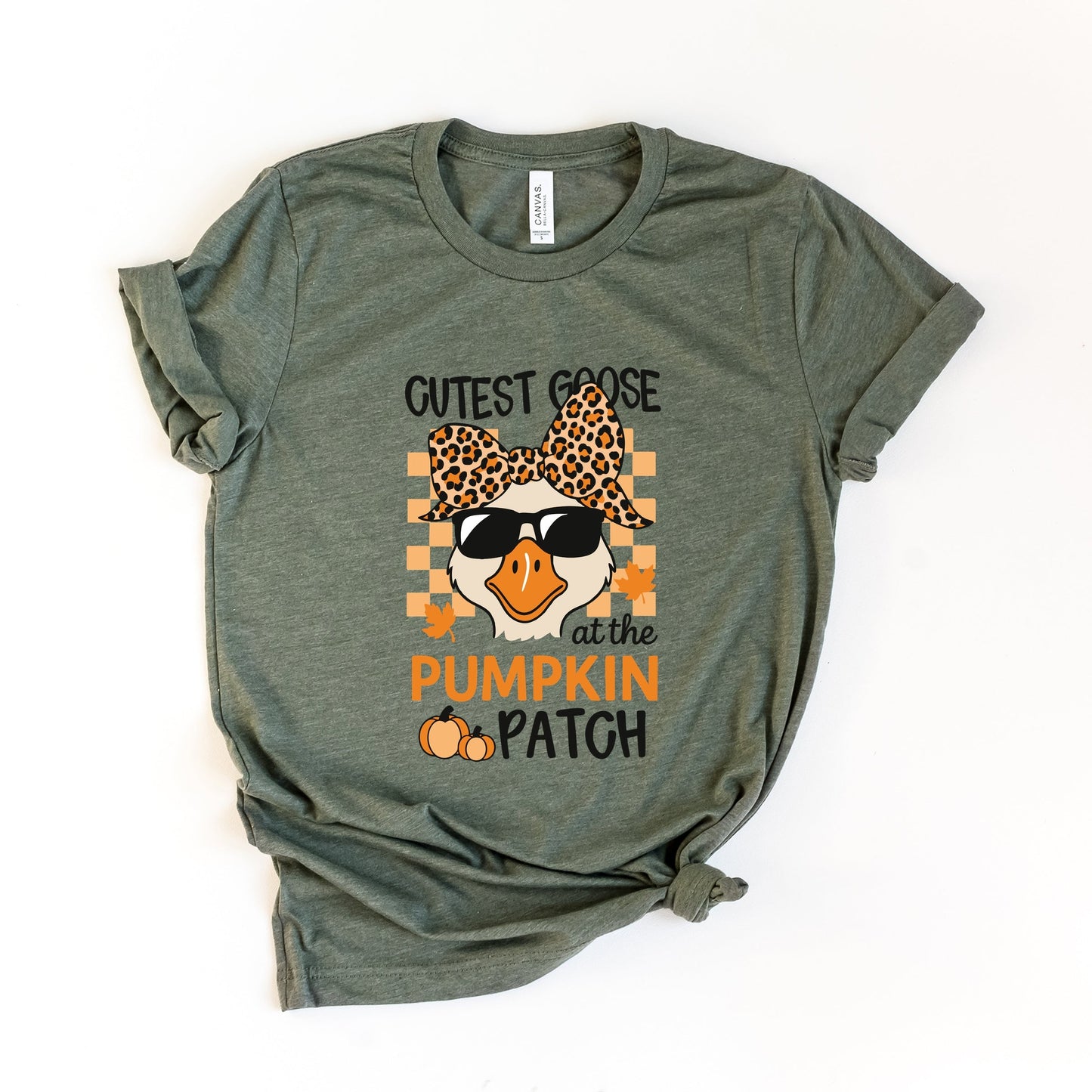 Cutest Goose At The Pumpkin Patch - Women's Short Sleeve Tee