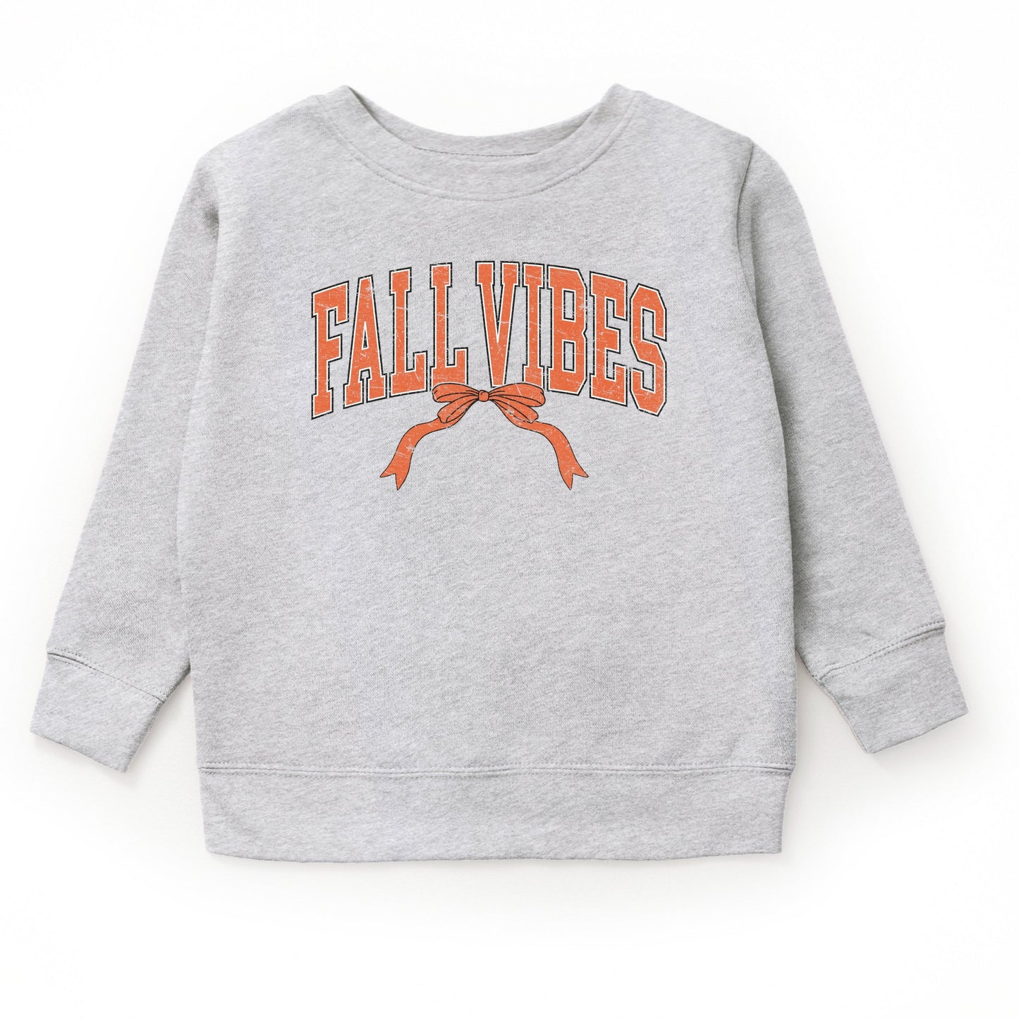 Varsity Fall Vibes Coquette - Toddler Graphic Sweatshirt and Youth Graphic Sweatshirt