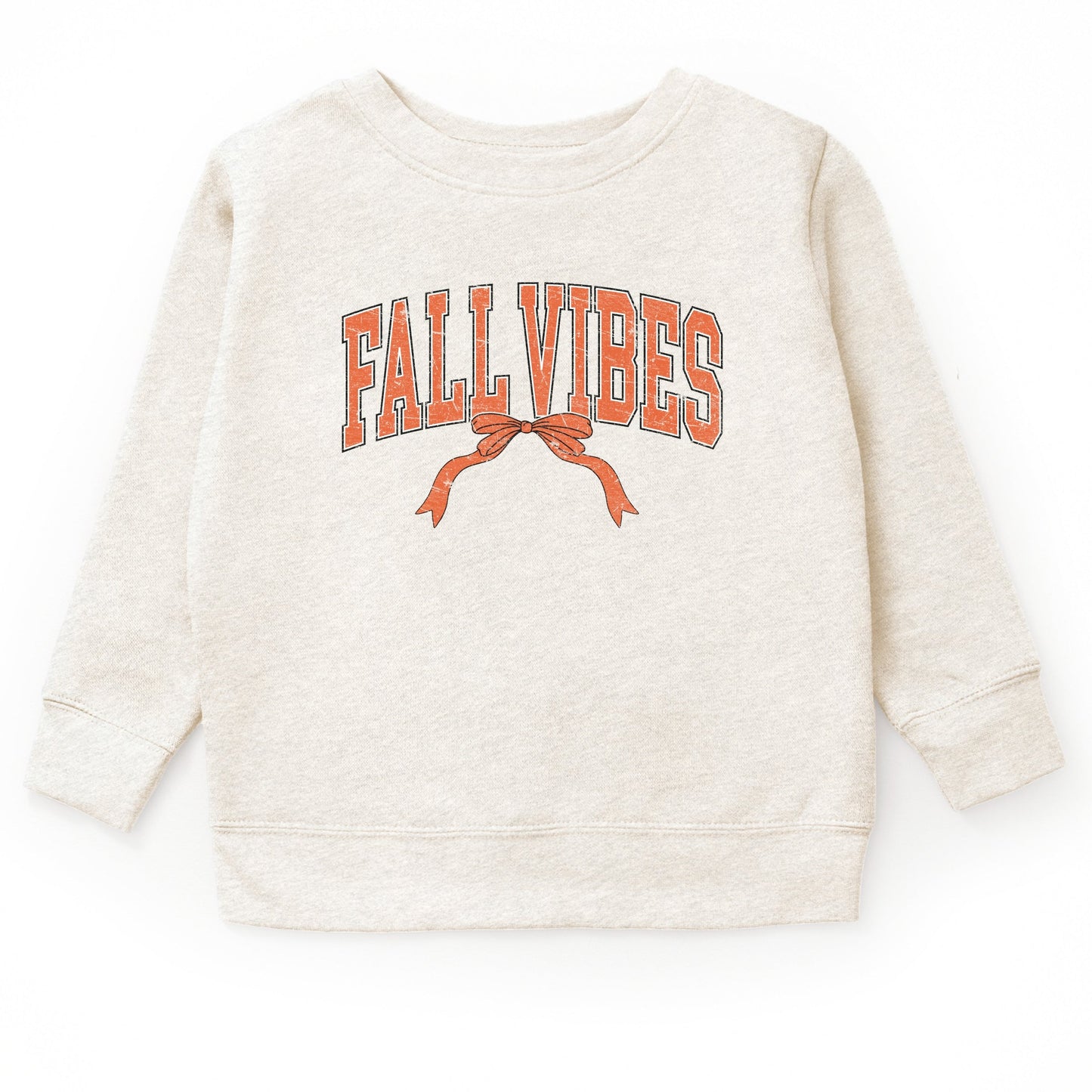 Varsity Fall Vibes Coquette - Toddler Graphic Sweatshirt and Youth Graphic Sweatshirt