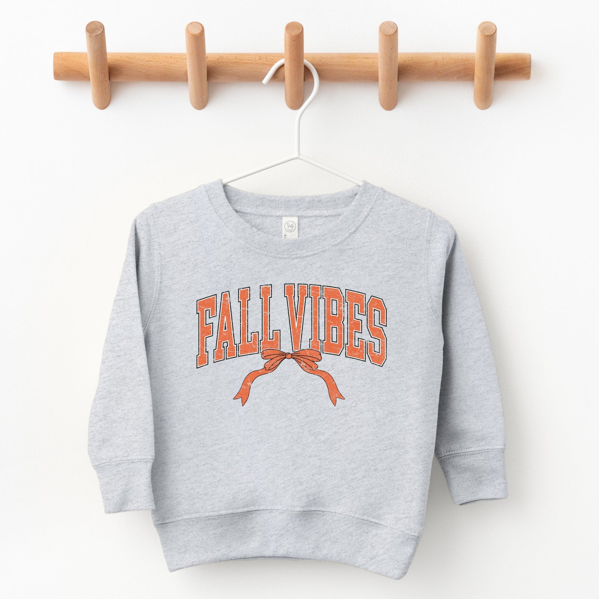 Varsity Fall Vibes Coquette - Toddler Graphic Sweatshirt and Youth Graphic Sweatshirt