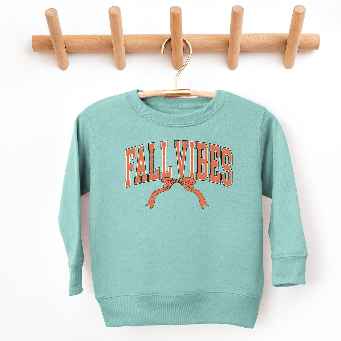 Varsity Fall Vibes Coquette - Toddler Graphic Sweatshirt and Youth Graphic Sweatshirt