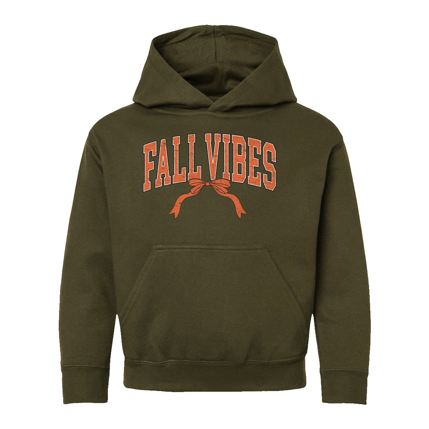 Varsity Fall Vibes Coquette - Toddler Hoodie and Youth Graphic Hoodie