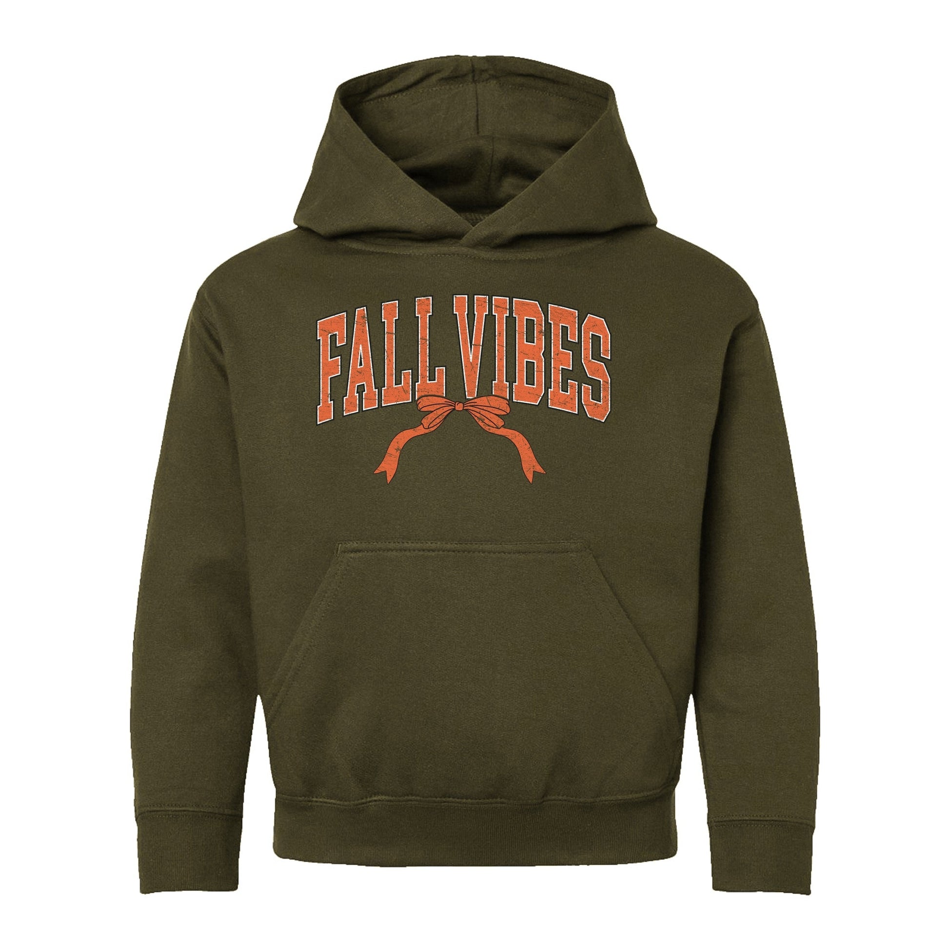 Varsity Fall Vibes Coquette - Toddler Hoodie and Youth Graphic Hoodie