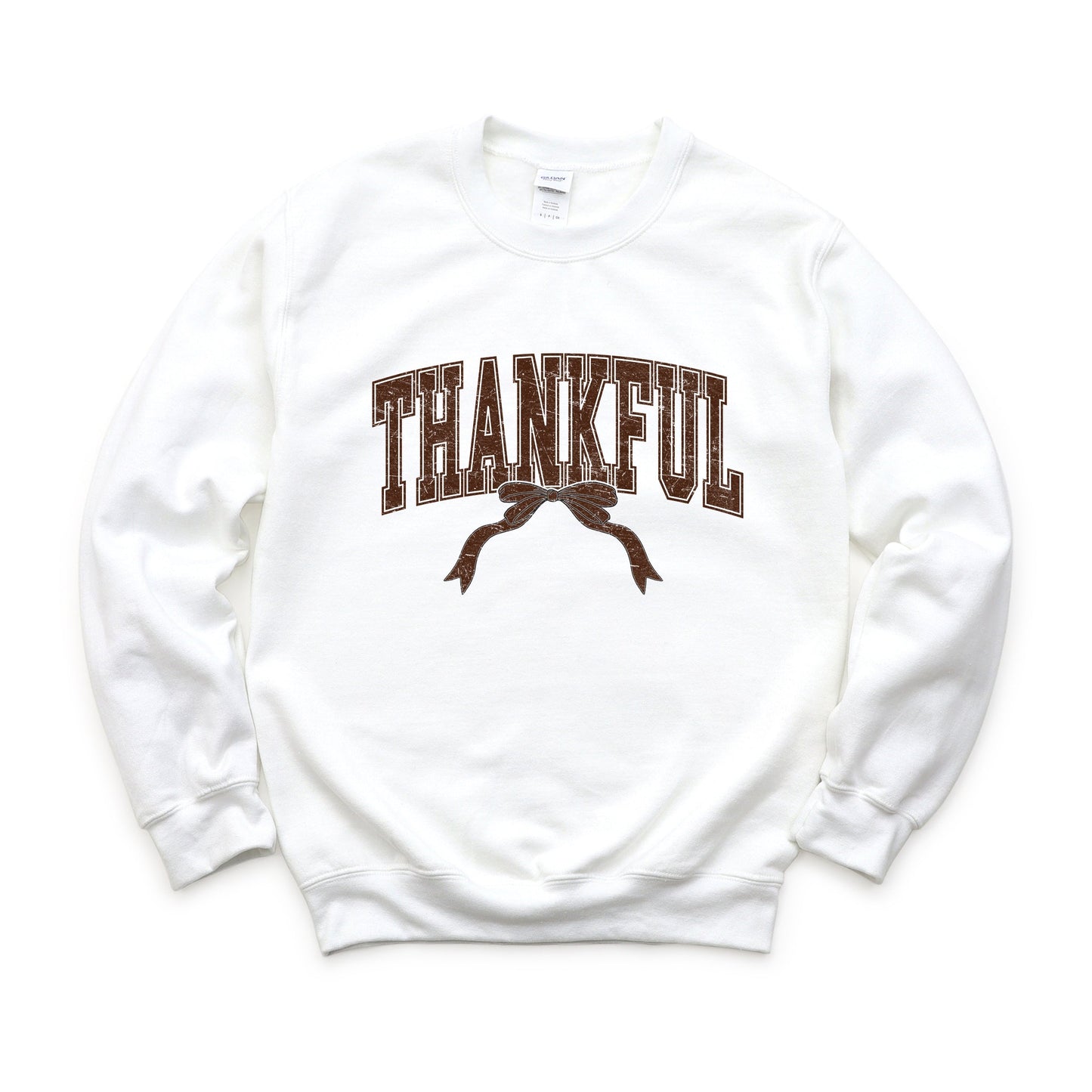 Varsity Thankful Coquette -  Womens Sweatshirt