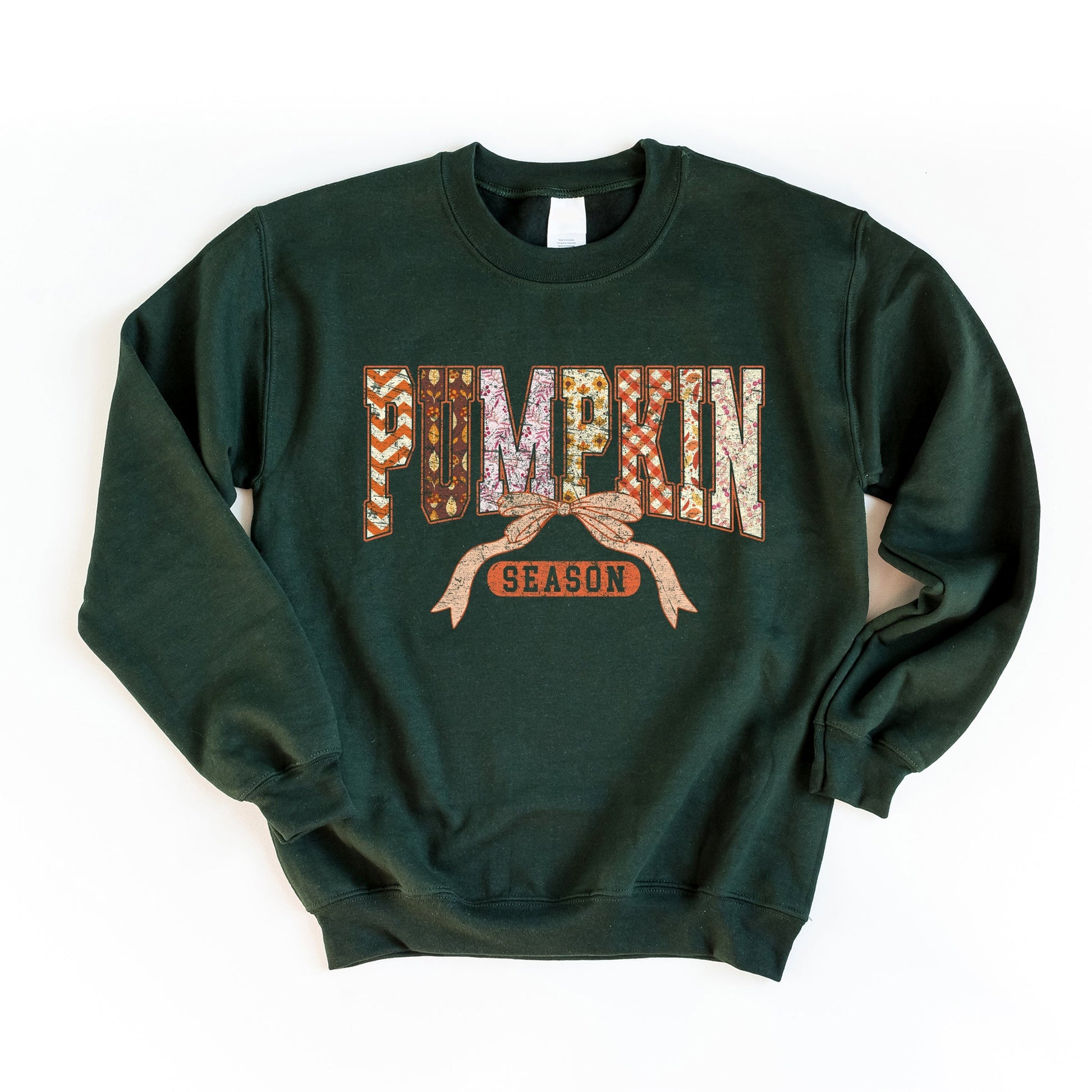 Pumpkin Season Patterns -  Womens Sweatshirt