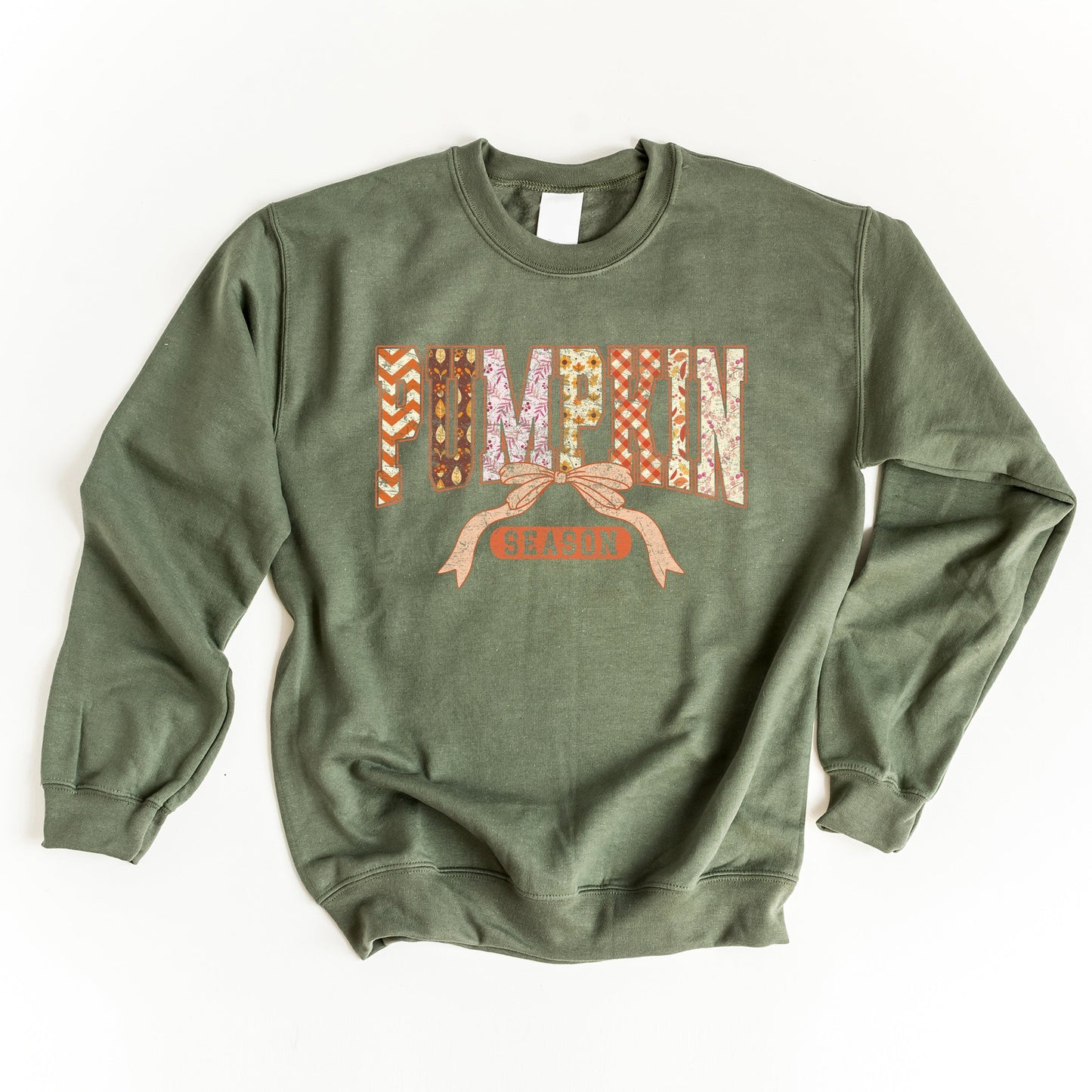 Pumpkin Season Patterns -  Womens Sweatshirt