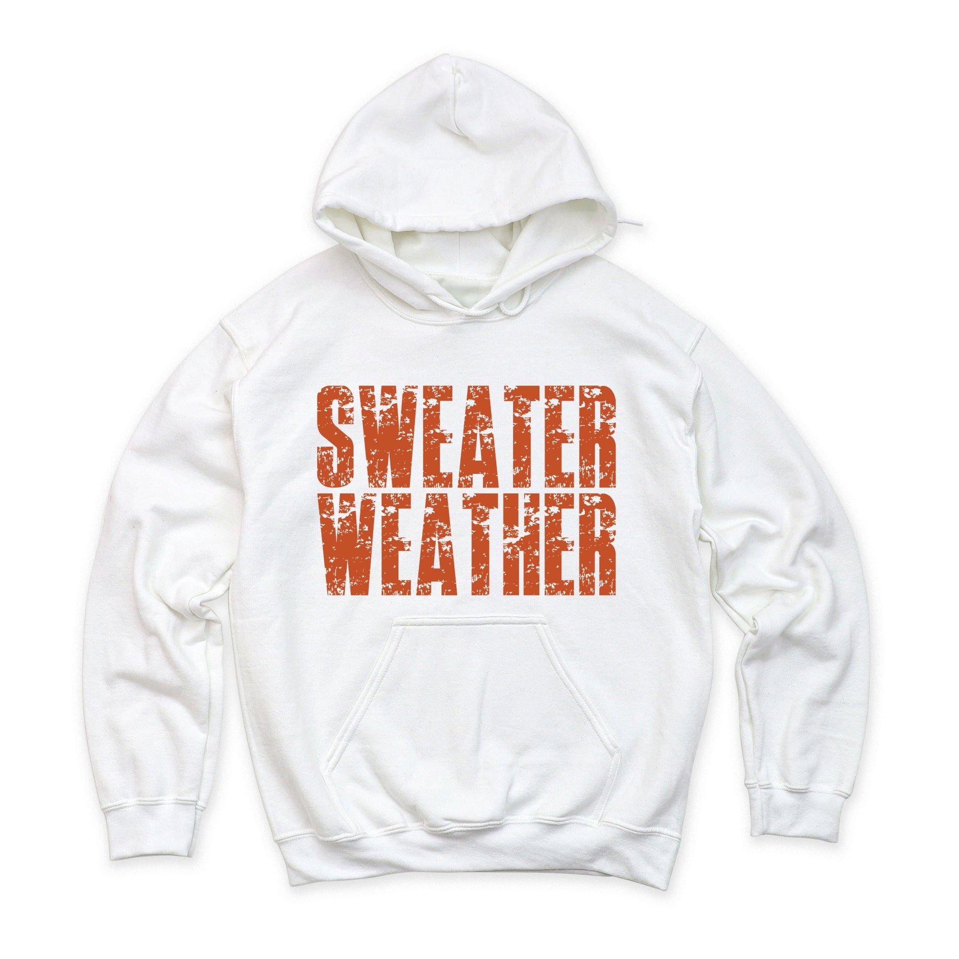 Sweater Weather Block Distressed - Women's Graphic Hoodie
