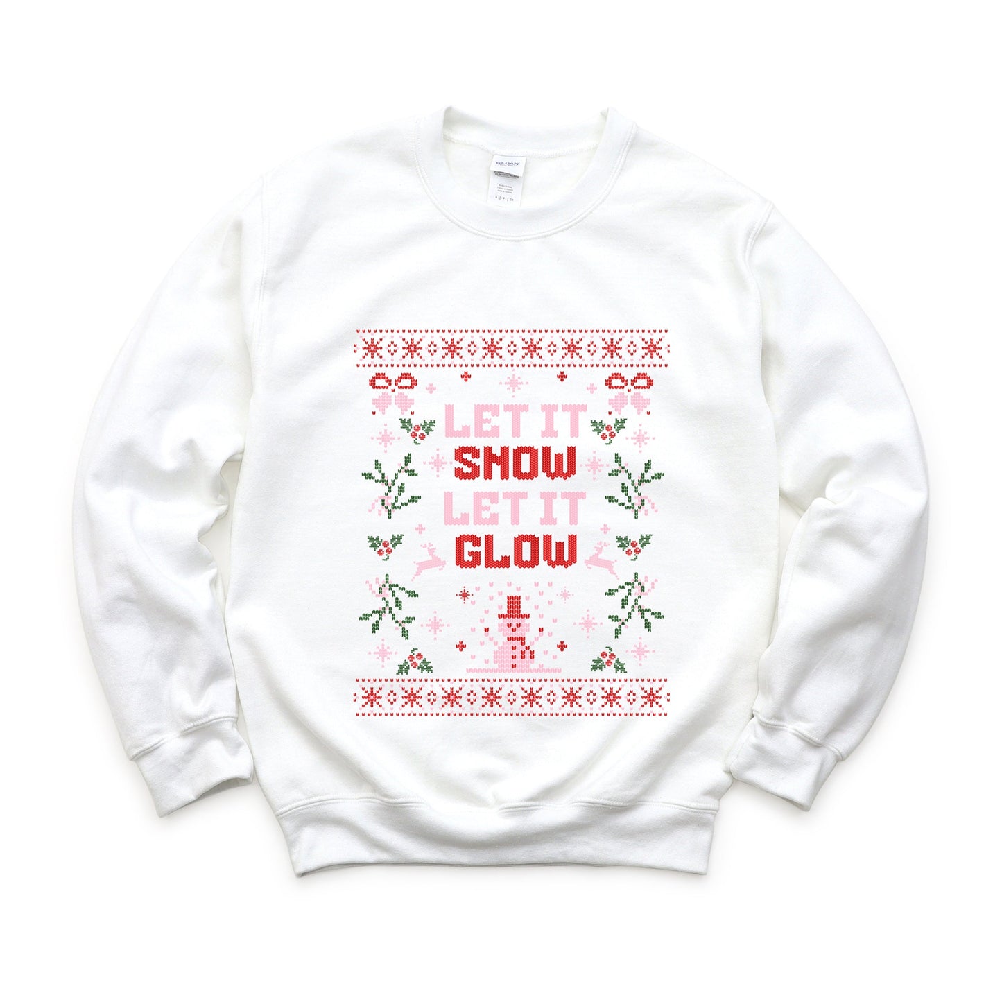 Let It Glow - Women's Graphic Sweatshirt