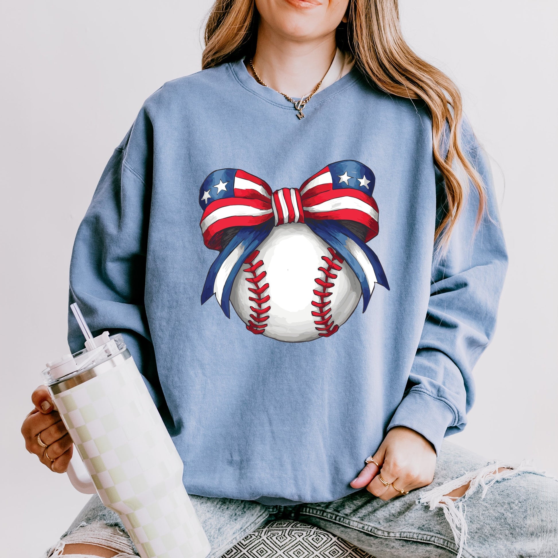 22412M_F-LGDSWT Blue Jean