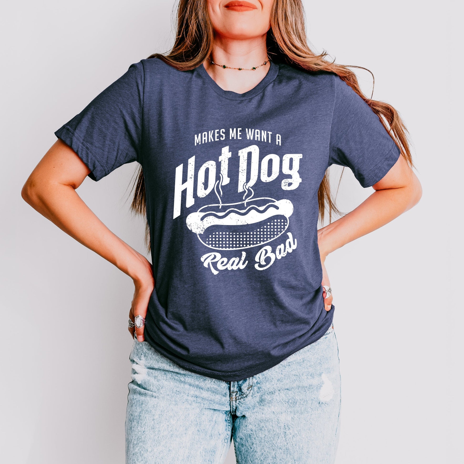 22414W_F-C Heather Navy