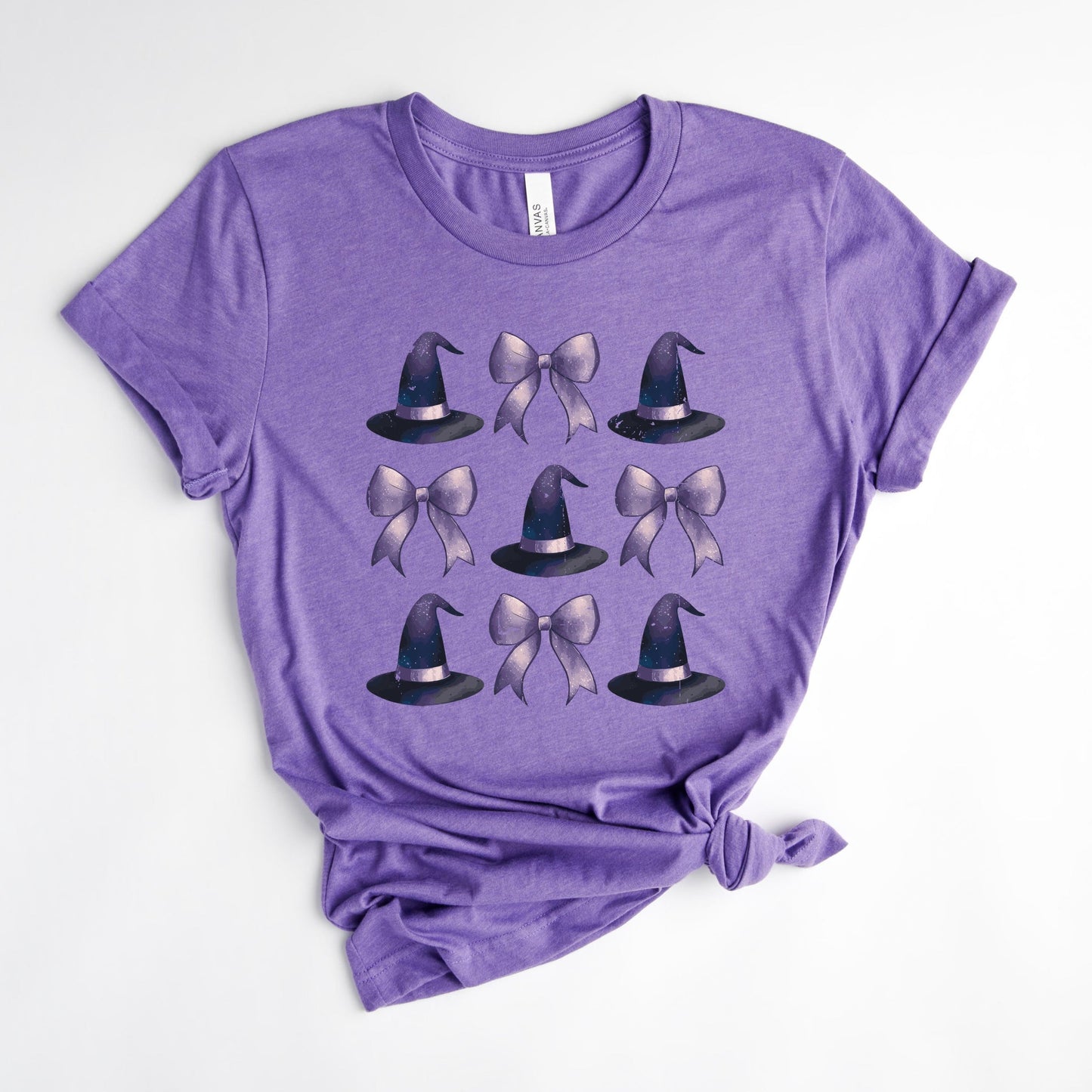 Coquette Witch Hat Collage - Women's Short Sleeve Graphic T-Shirt