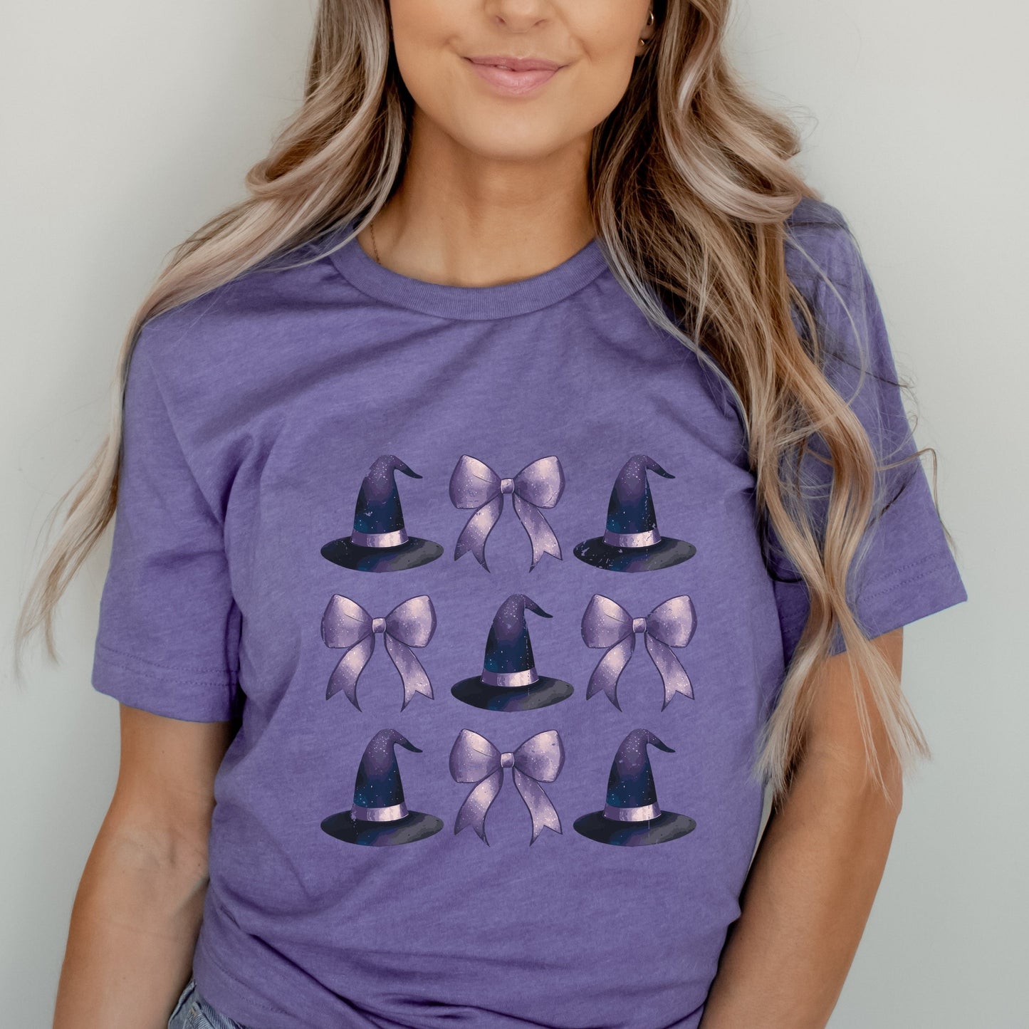 Coquette Witch Hat Collage - Women's Short Sleeve Graphic T-Shirt