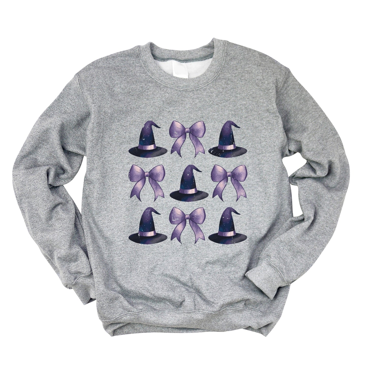 Coquette Witch Hat Collage - Women's Graphic Sweatshirt