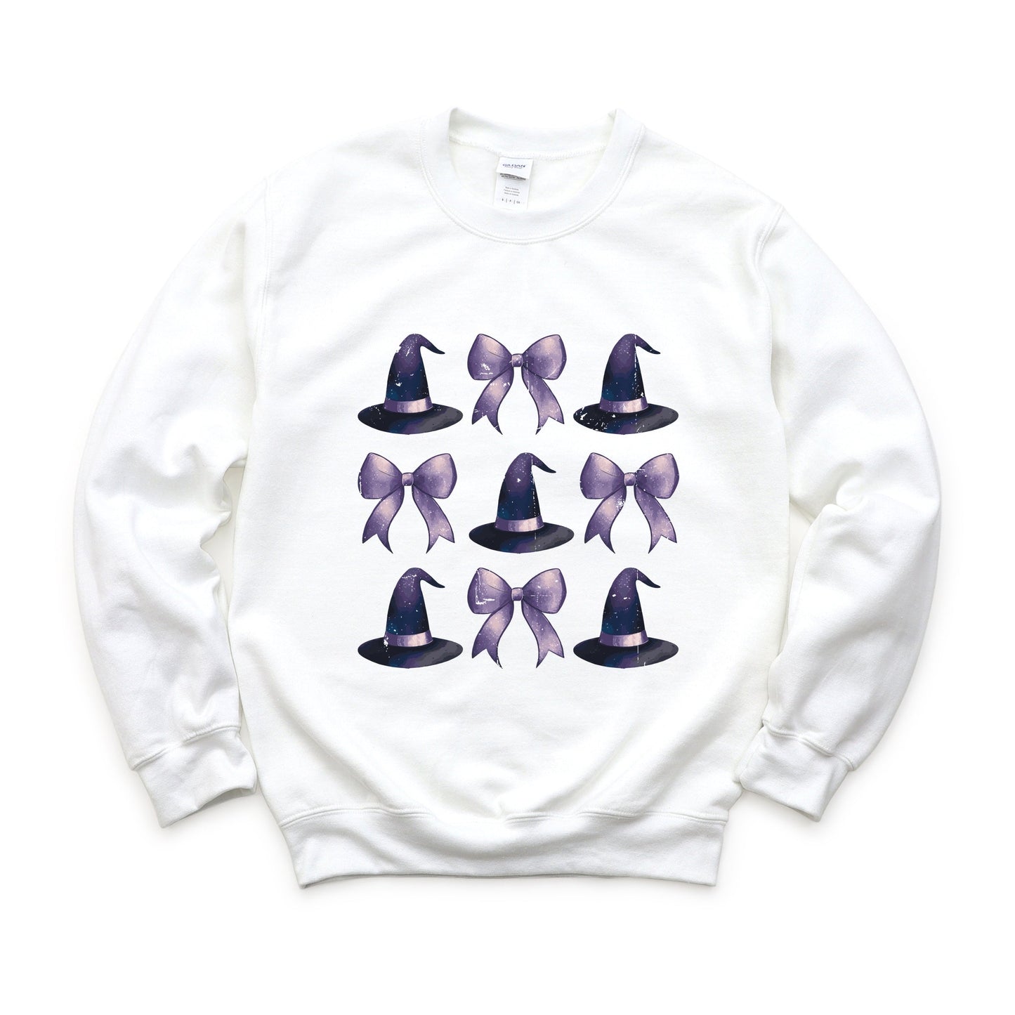 Coquette Witch Hat Collage - Women's Graphic Sweatshirt