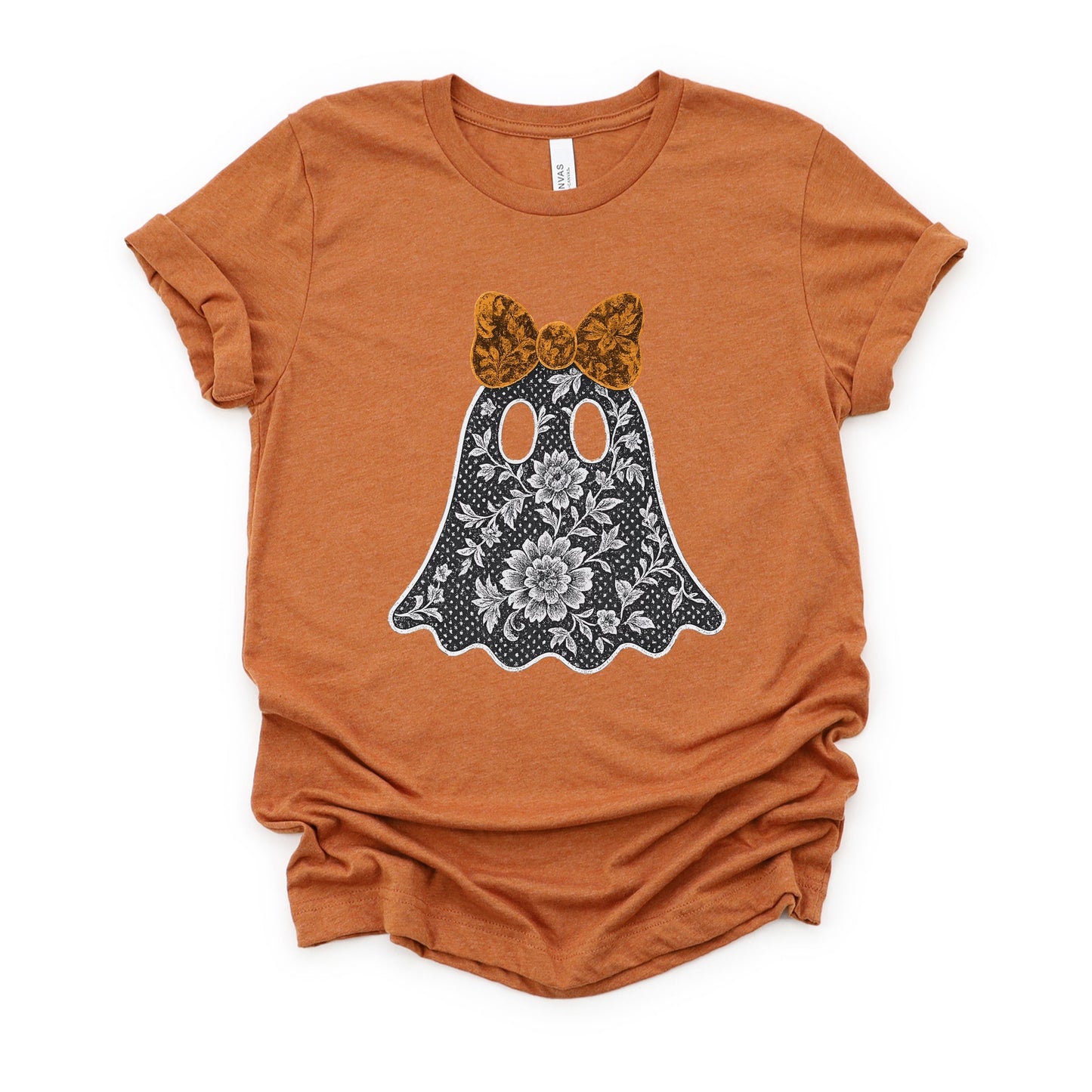 Lace Ghost - Women's Short Sleeve Graphic T-Shirt